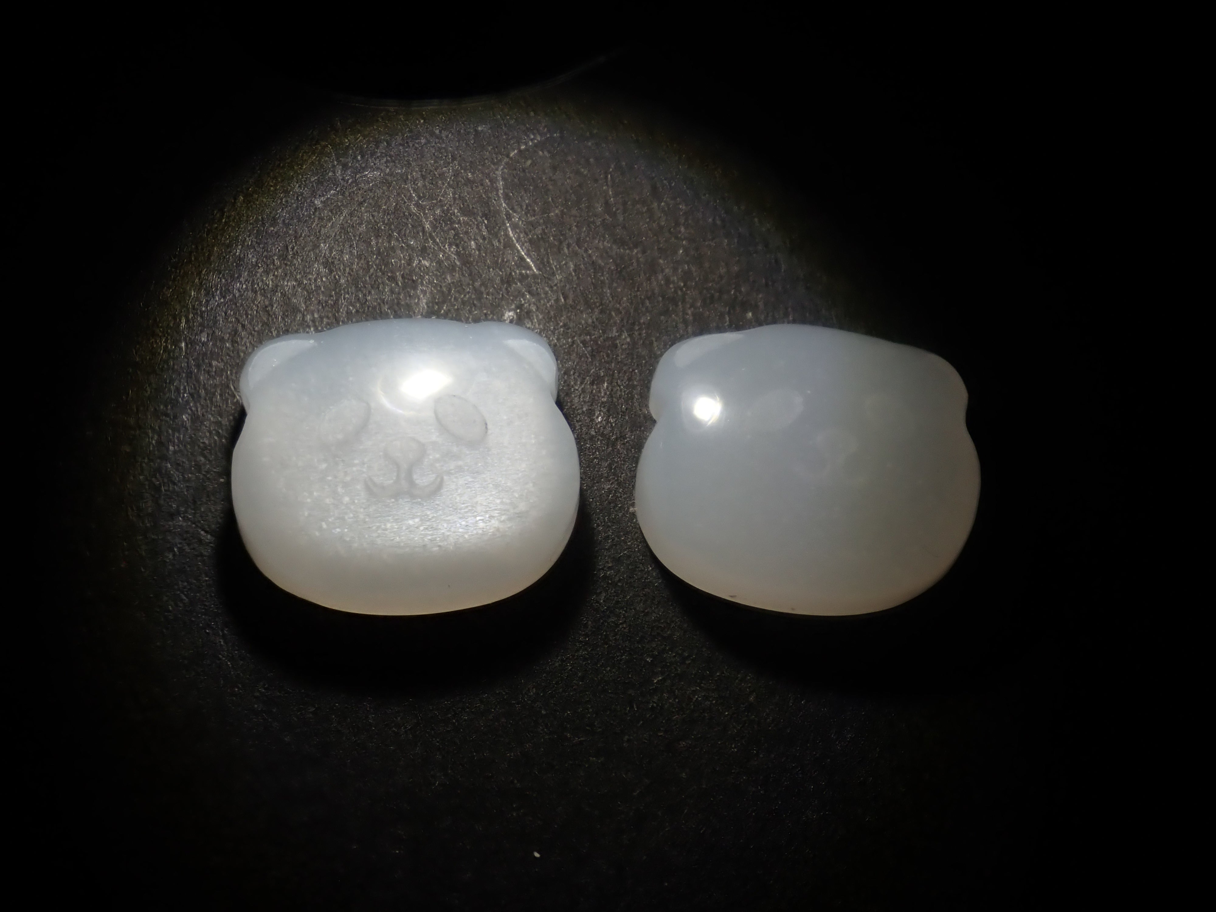 パンダカットガチャ💎ブラジル産パライバトルマリン（0.226ct/CuO:0.7%,MnO:2.5%）1石・パンダカット5石《複数購入割引有》