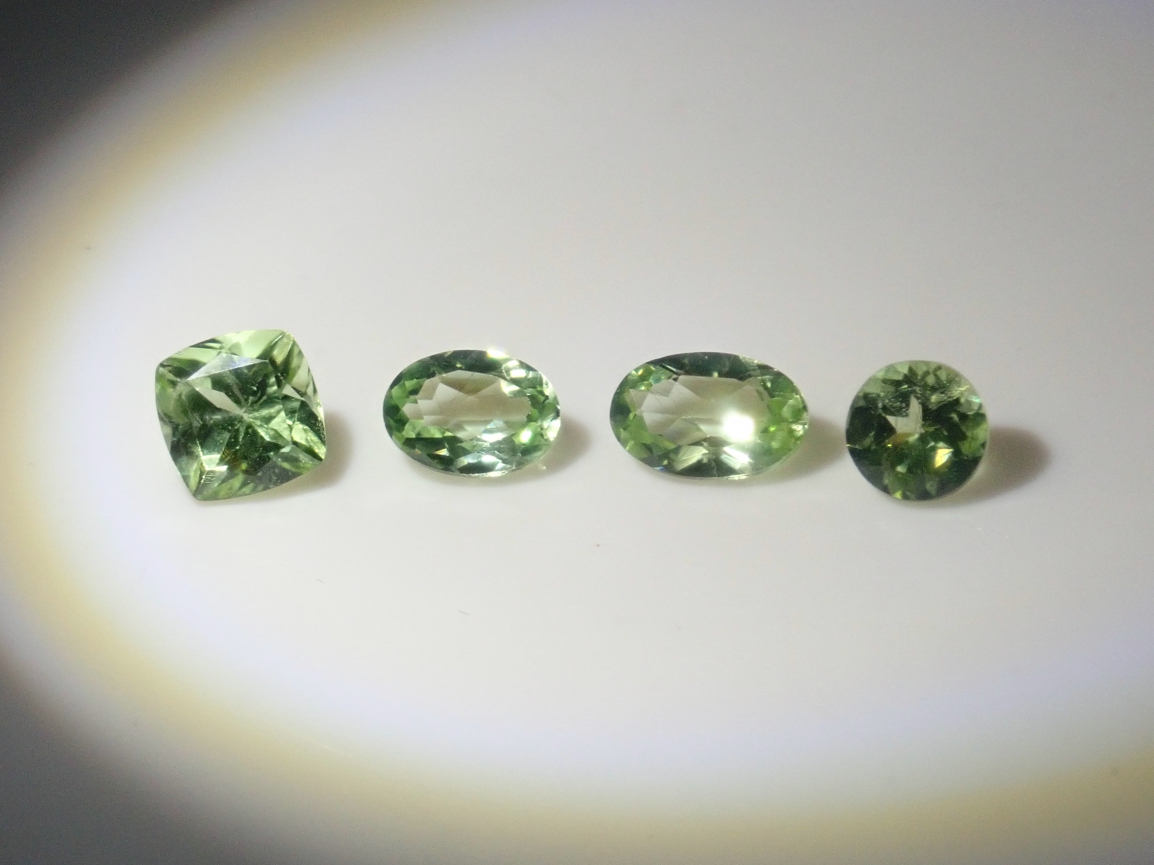 Limited to 4 stones: Pakistani Ludwigite in Peridot 1 loose stone (August birthstone, mint color) Multiple purchase discounts available