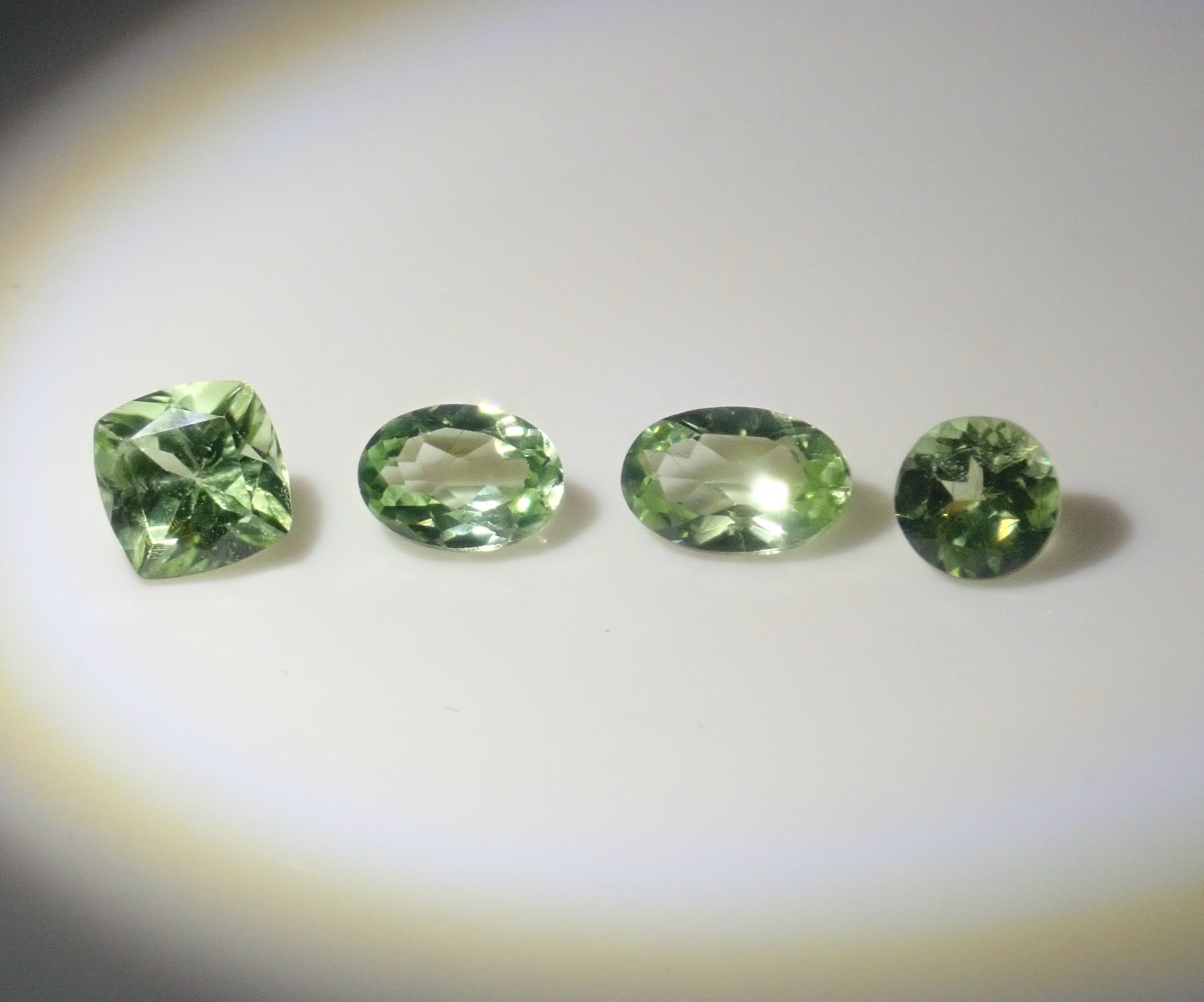 Limited to 4 stones: Pakistani Ludwigite in Peridot 1 loose stone (August birthstone, mint color) Multiple purchase discounts available