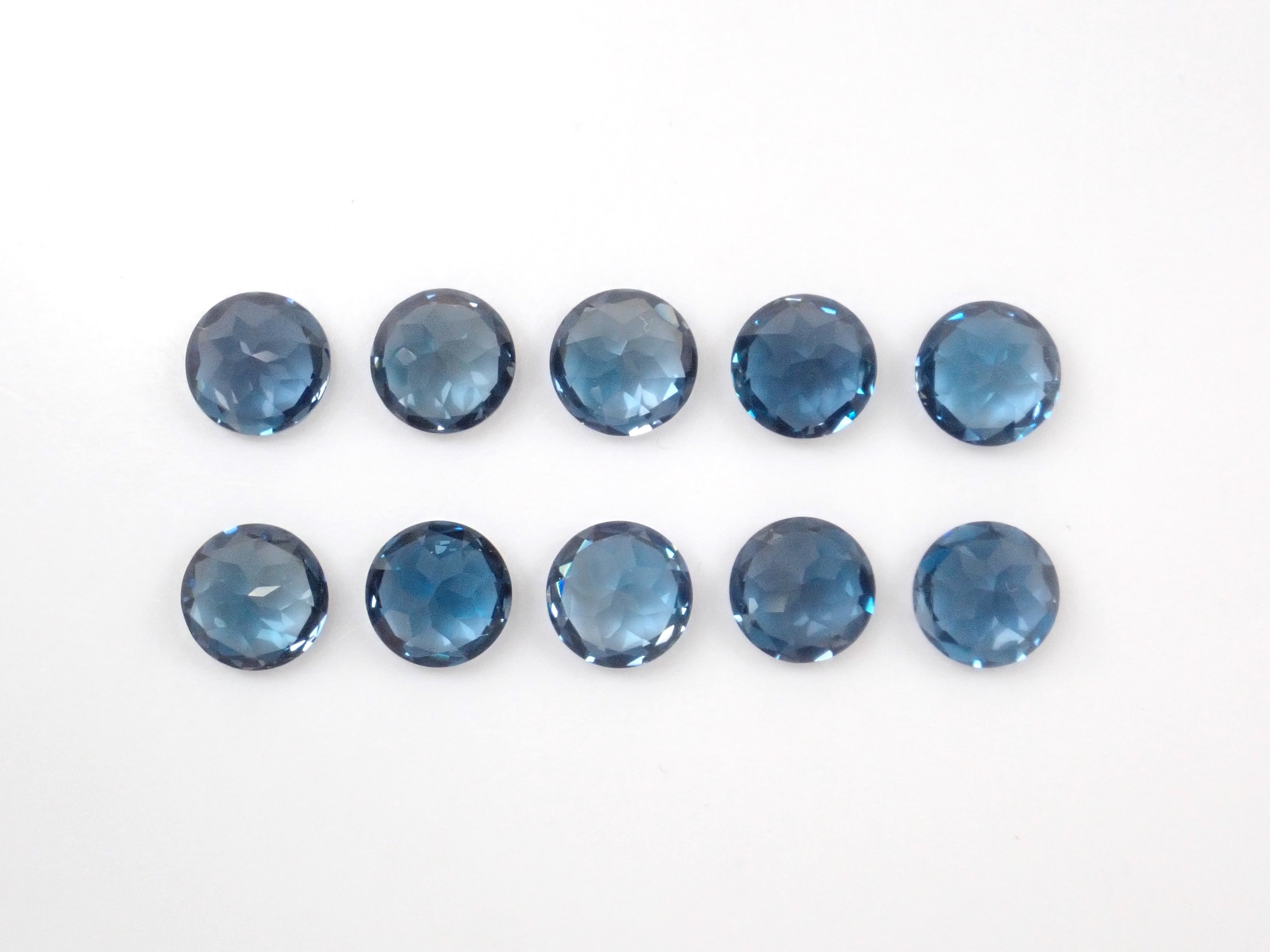 Brazilian London Blue Topaz 1 Stone Loose (6mm, Round Cut) {Multiple Purchase Discounts Available}