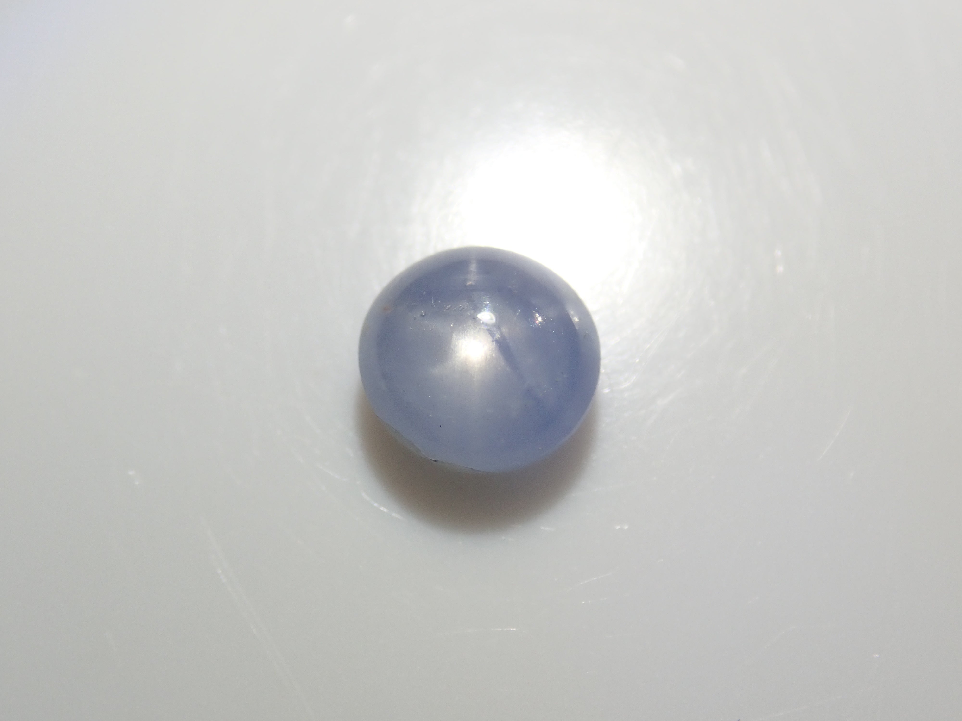 [On sale at 10pm on 6/22] {Limited to 8 stones} 1 loose star sapphire from Sri Lanka (5mm, round cabochon cut) {Multiple purchase discounts available}