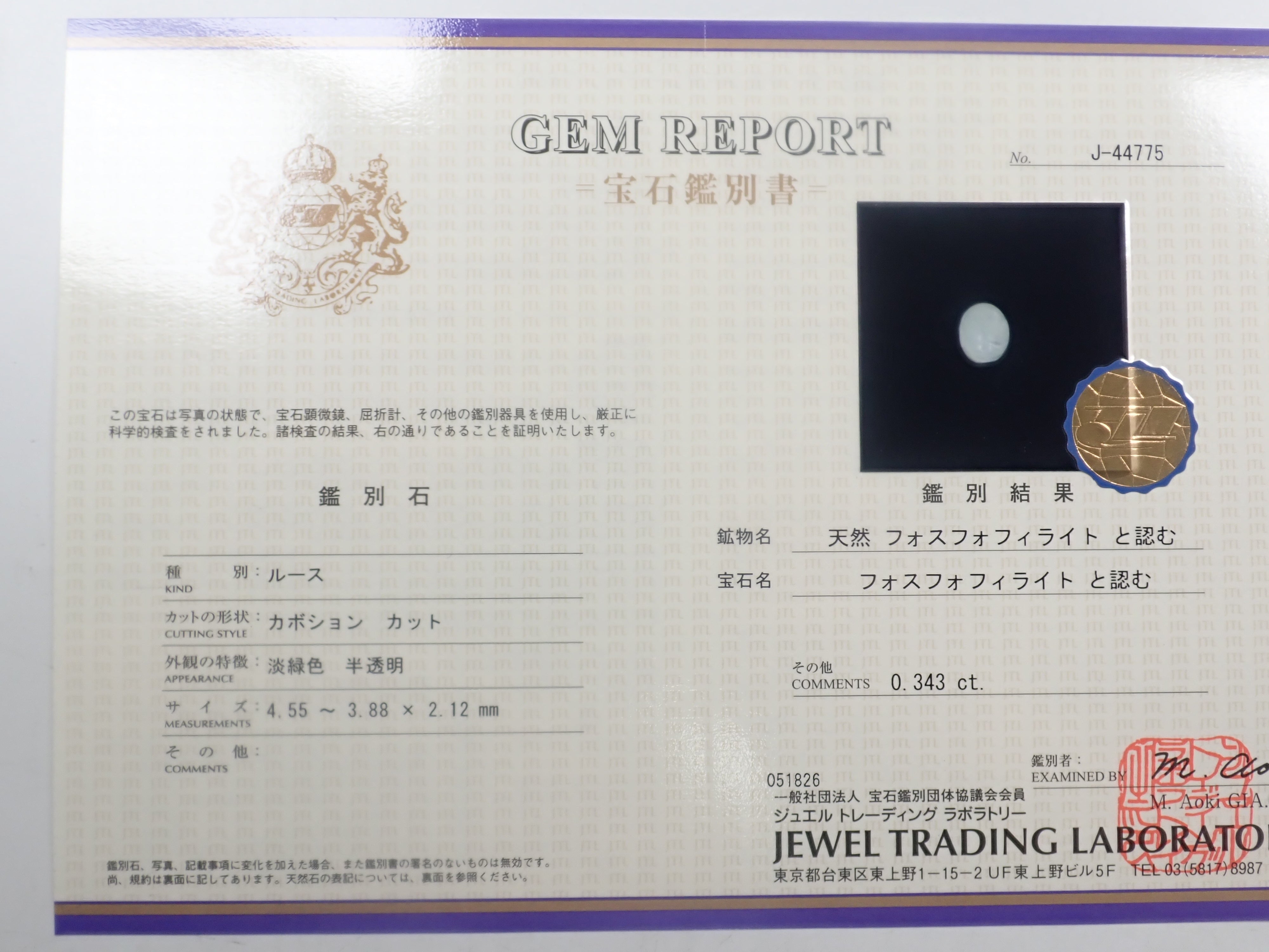 【6/6 22時販売】《6月キャンペーン限定》フォスフォフィライト鑑付(0.25ct以上）・オリーブカラーダイヤモンド鑑付（0.20ct以上、VS-SI）・シンシャ鑑付・ユークレース鑑付など希少石ガチャ（全8種）《複数購入割引有》　