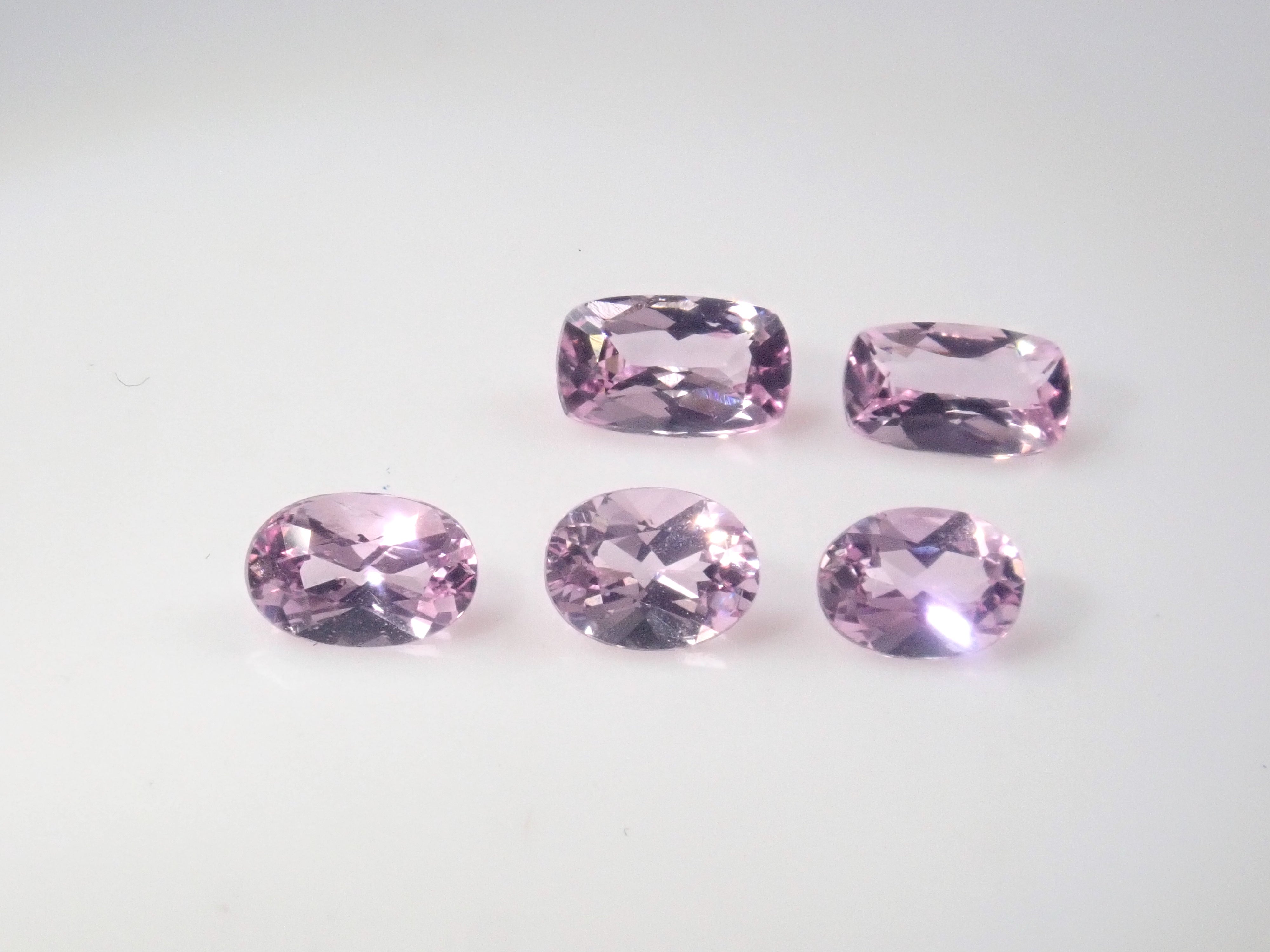 Limited to 5 stones: 1 loose Brazilian pink imperial topaz stone. Discounts available for multiple purchases.