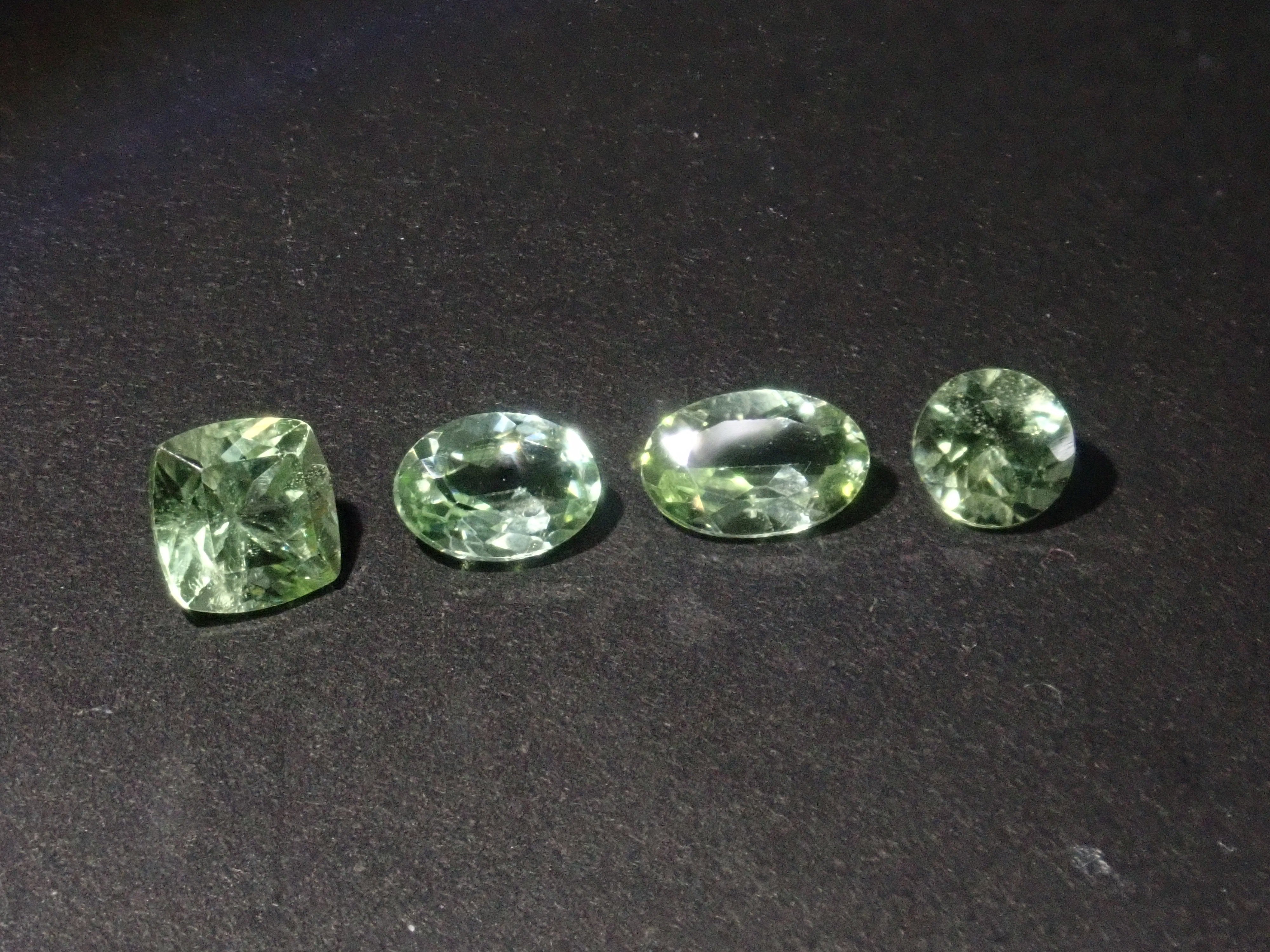 Limited to 4 stones: Pakistani Ludwigite in Peridot 1 loose stone (August birthstone, mint color) Multiple purchase discounts available