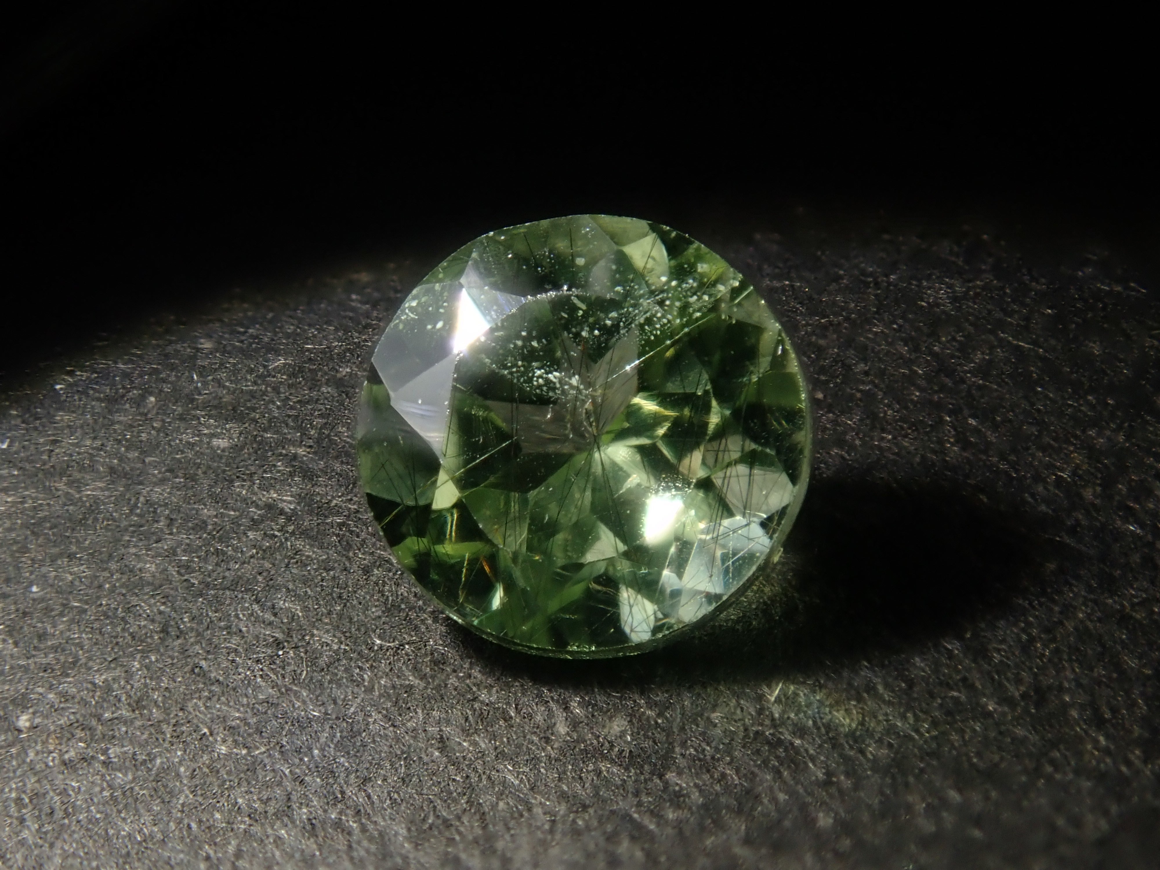 Limited to 4 stones: Pakistani Ludwigite in Peridot 1 loose stone (August birthstone, mint color) Multiple purchase discounts available