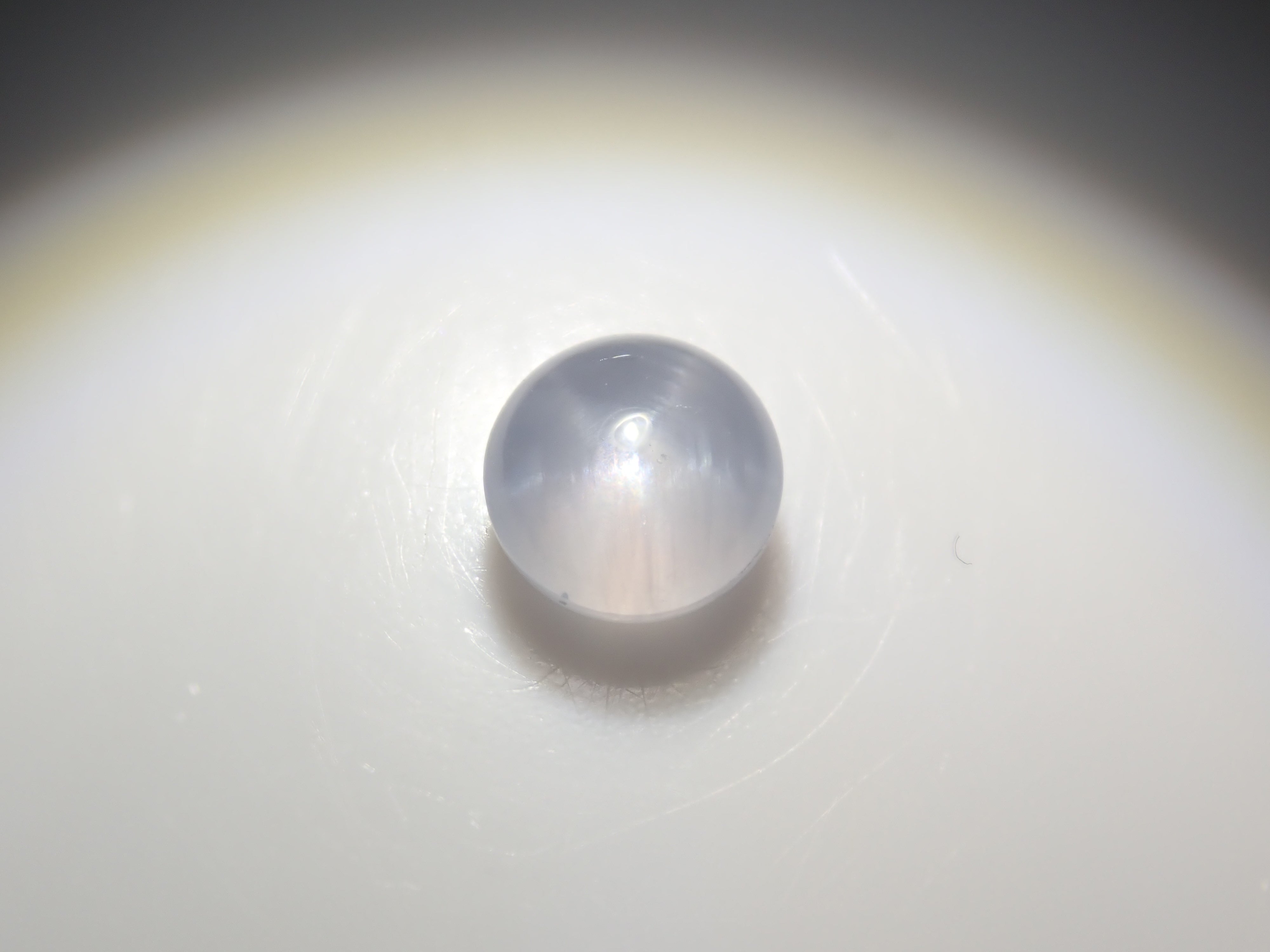 [On sale at 10pm on 6/22] {Limited to 8 stones} 1 loose star sapphire from Sri Lanka (5mm, round cabochon cut) {Multiple purchase discounts available}
