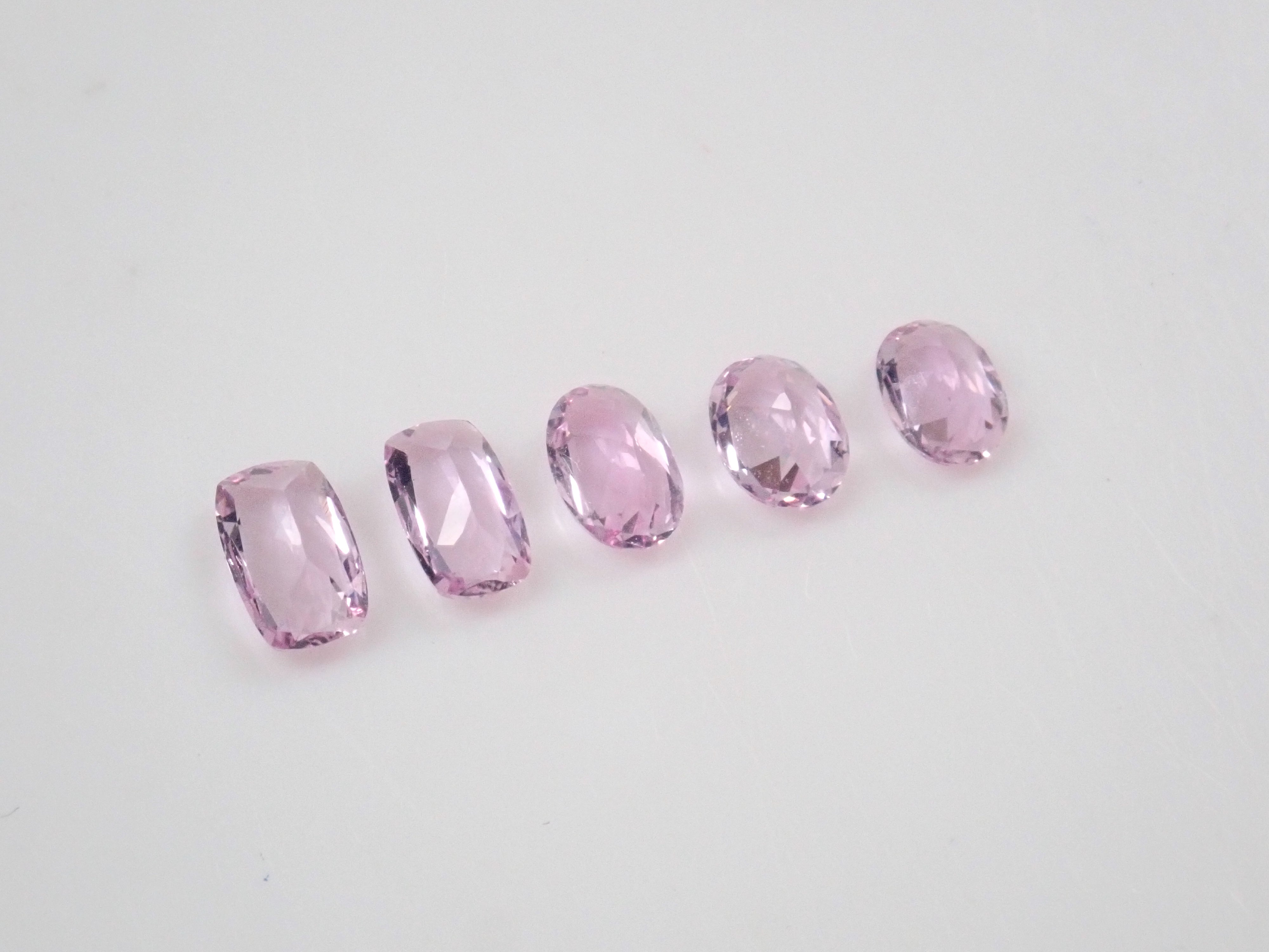 Limited to 5 stones: 1 loose Brazilian pink imperial topaz stone. Discounts available for multiple purchases.