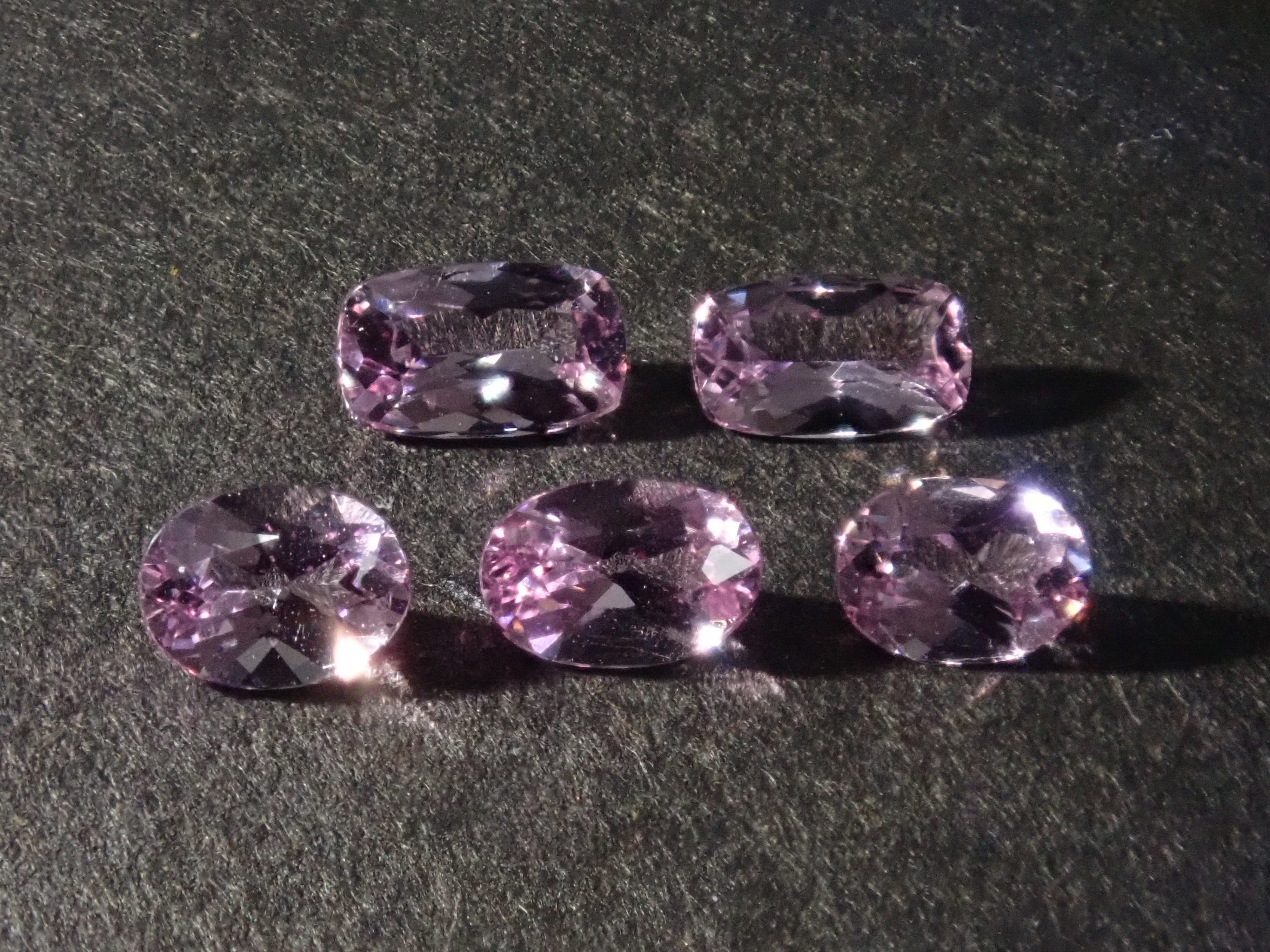 Limited to 5 stones: 1 loose Brazilian pink imperial topaz stone. Discounts available for multiple purchases.