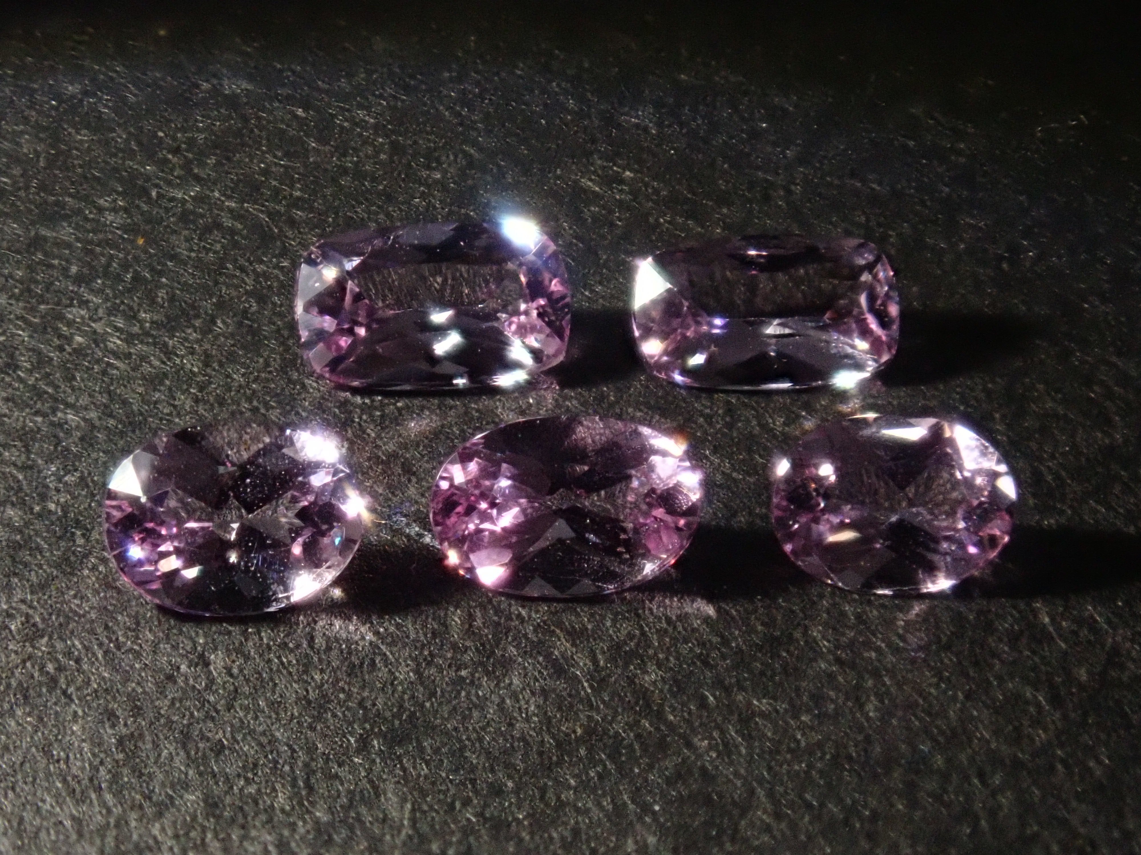 Limited to 5 stones: 1 loose Brazilian pink imperial topaz stone. Discounts available for multiple purchases.