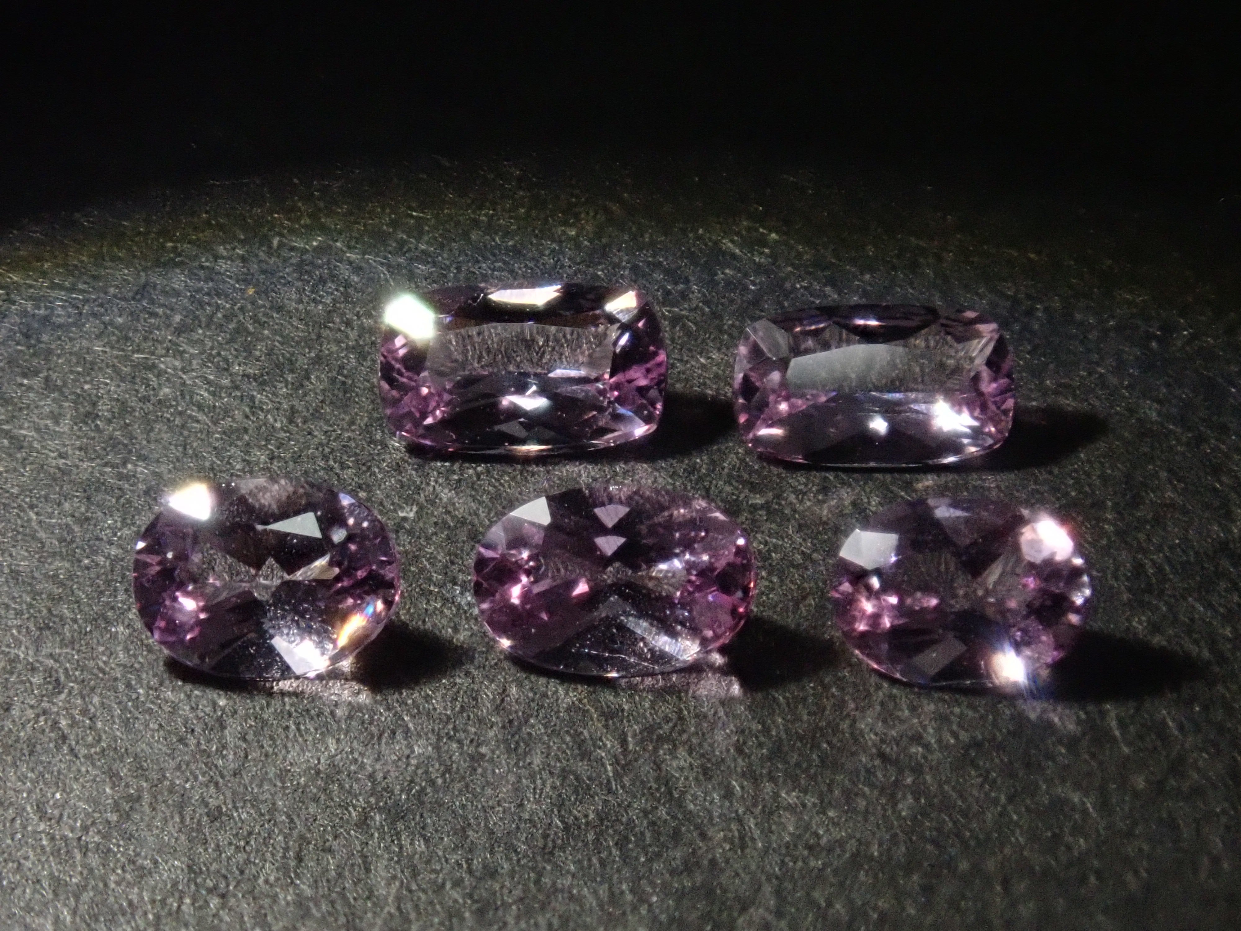 Limited to 5 stones: 1 loose Brazilian pink imperial topaz stone. Discounts available for multiple purchases.