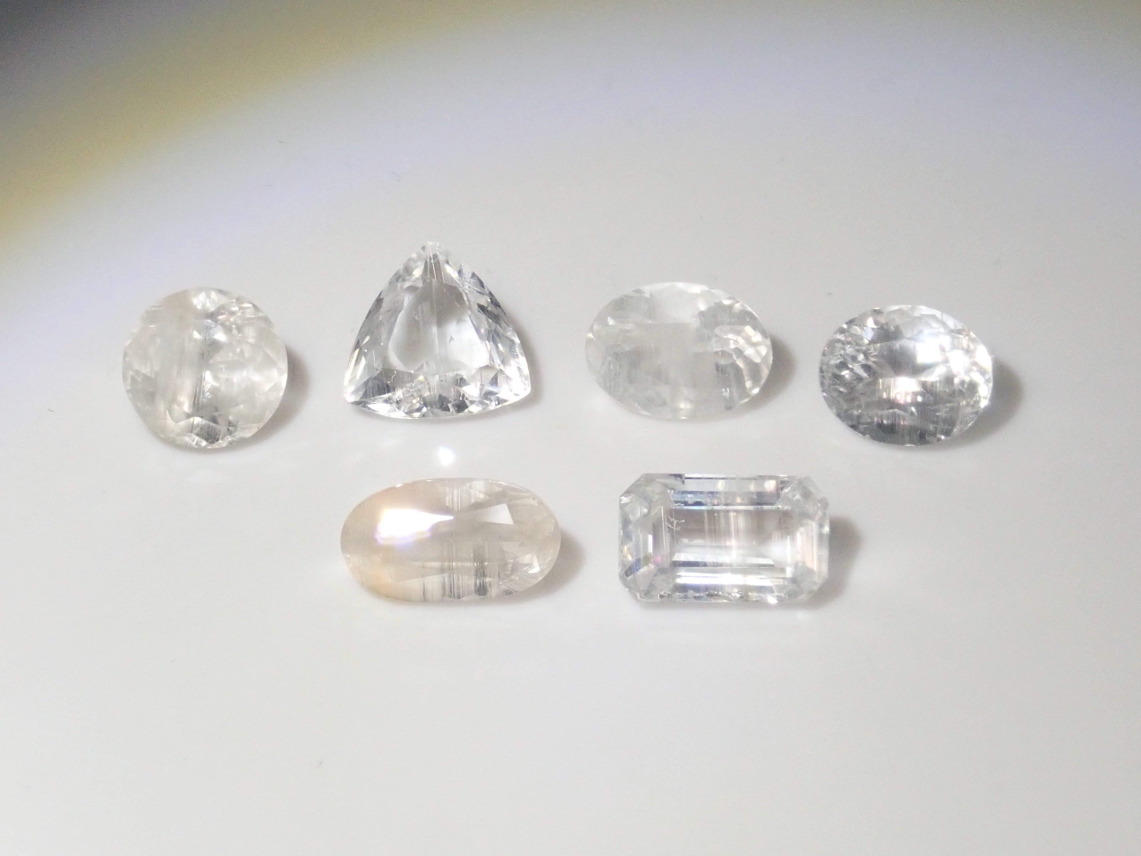 Limited to 6 stones: 1 loose Madagascar needle-in topaz (average 2.1 carats) Multiple purchase discounts available