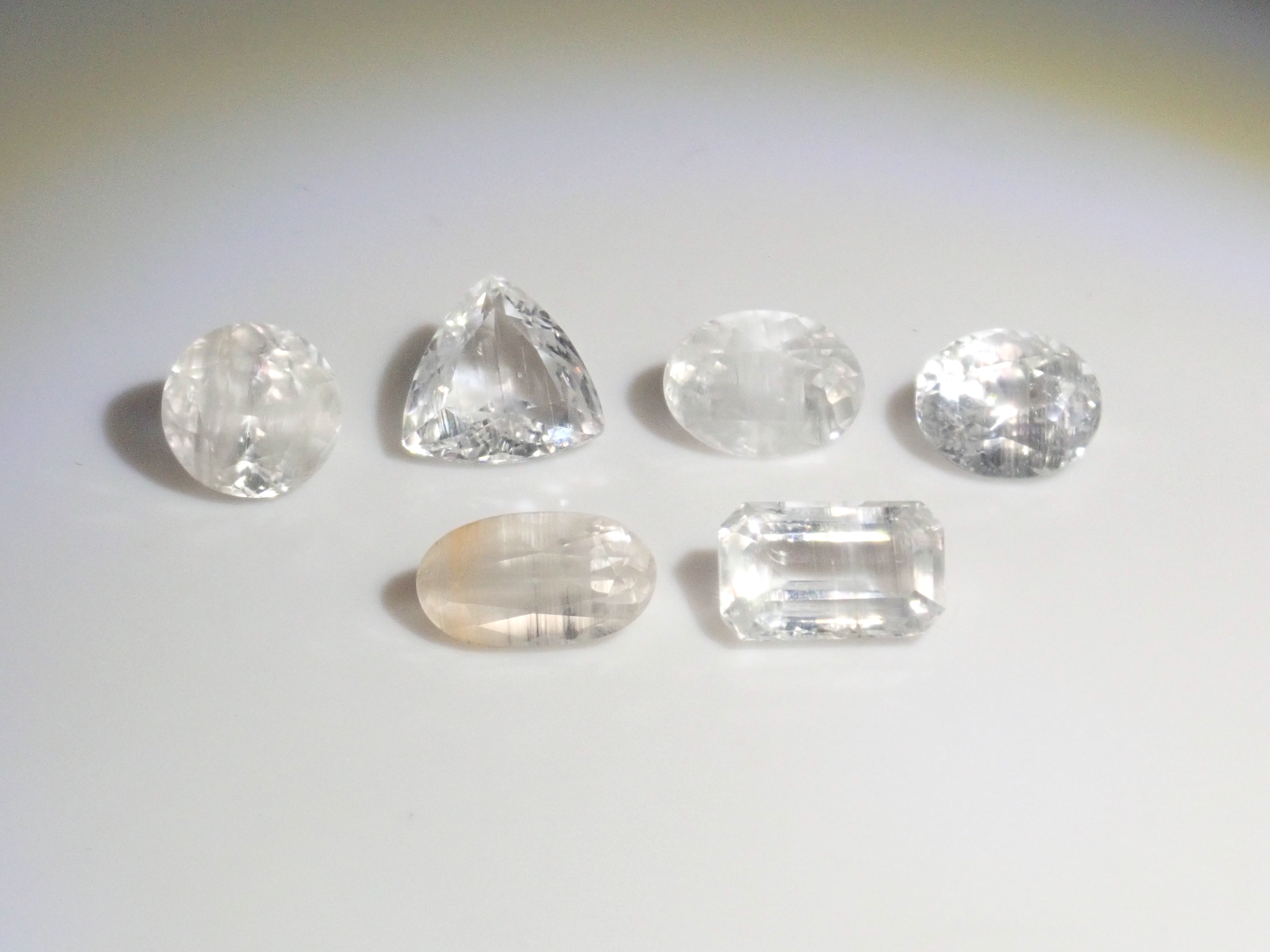 Limited to 6 stones: 1 loose Madagascar needle-in topaz (average 2.1 carats) Multiple purchase discounts available