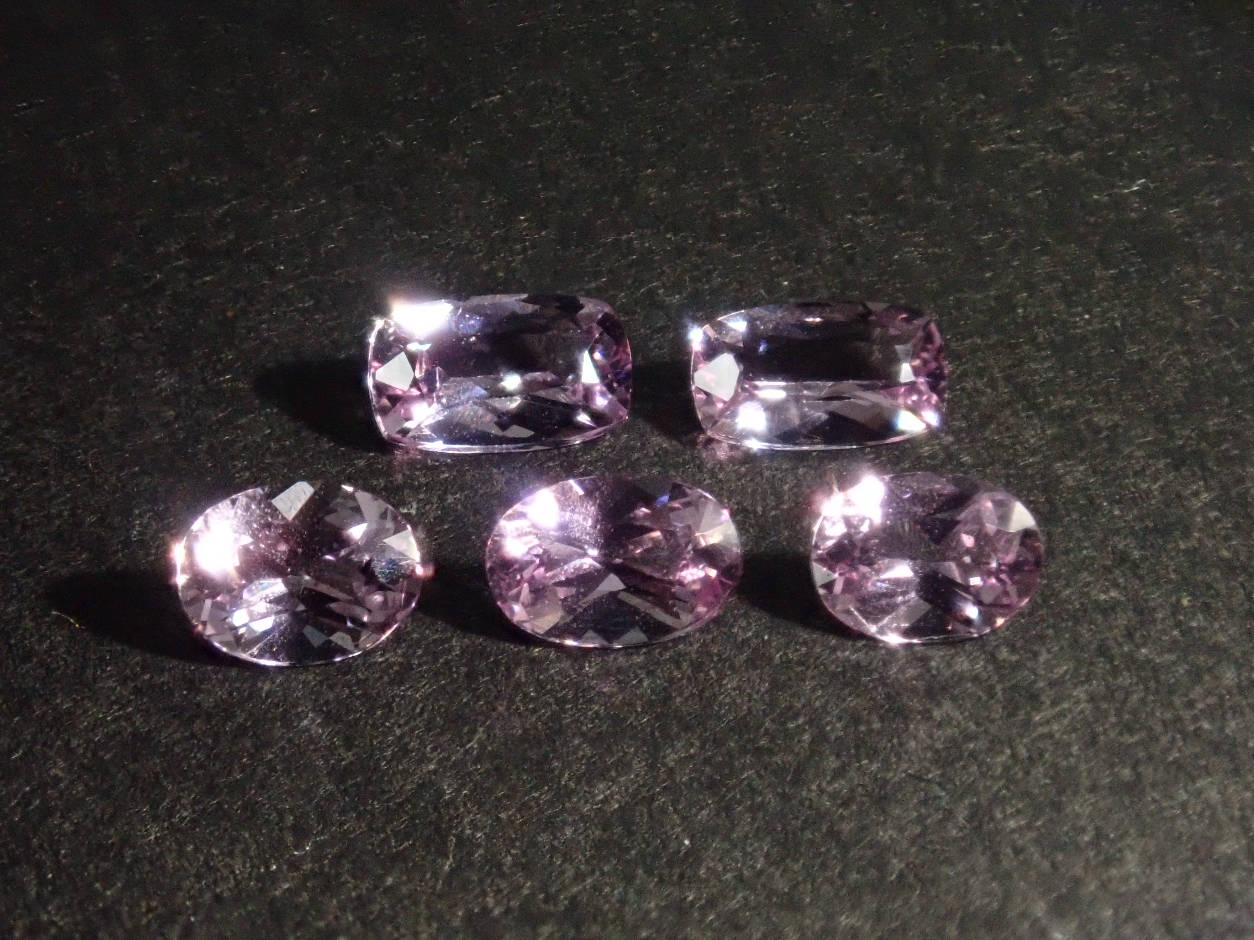 Limited to 5 stones: 1 loose Brazilian pink imperial topaz stone. Discounts available for multiple purchases.