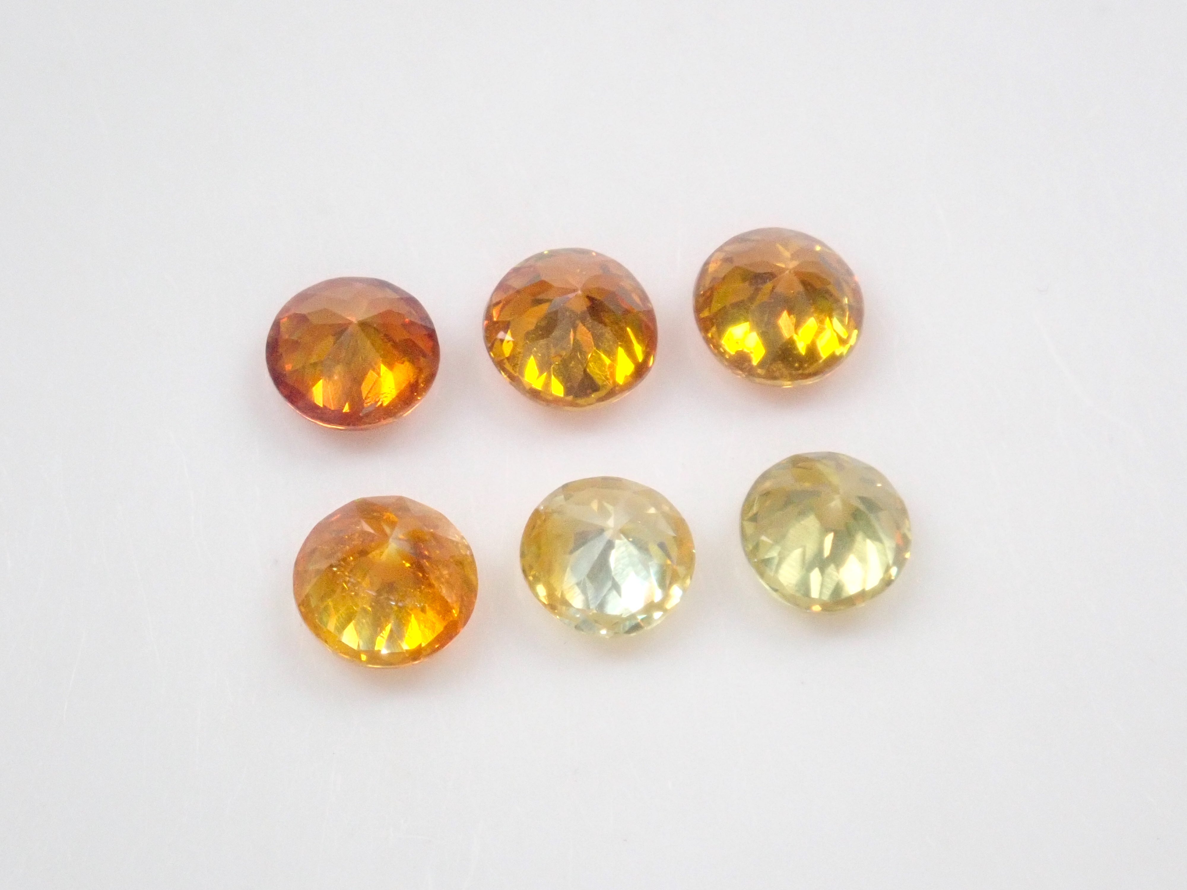 Spanish Sphalerite 1 stone loose (round cut, 4mm) {Multiple purchase discount available}