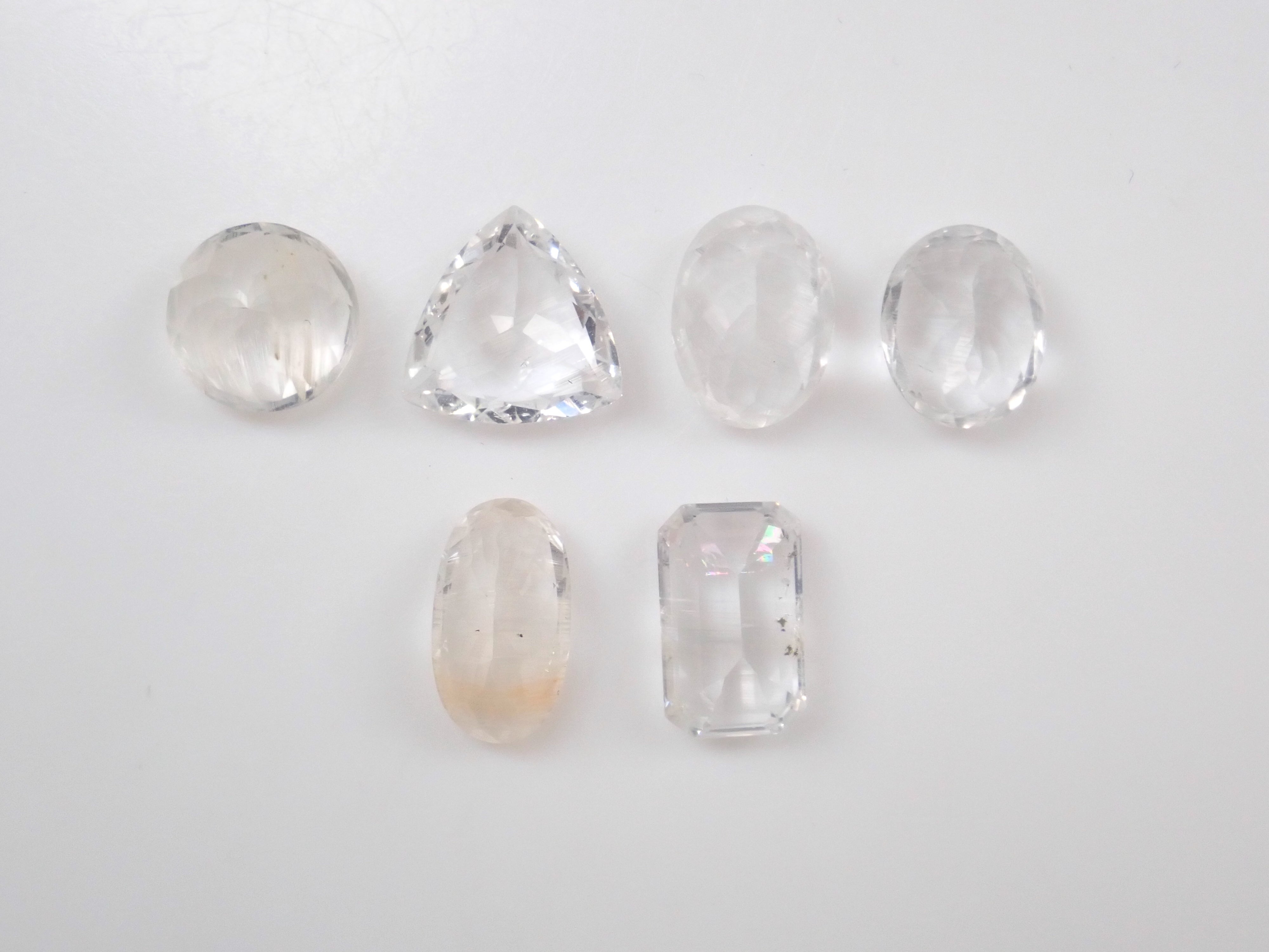 Limited to 6 stones: 1 loose Madagascar needle-in topaz (average 2.1 carats) Multiple purchase discounts available