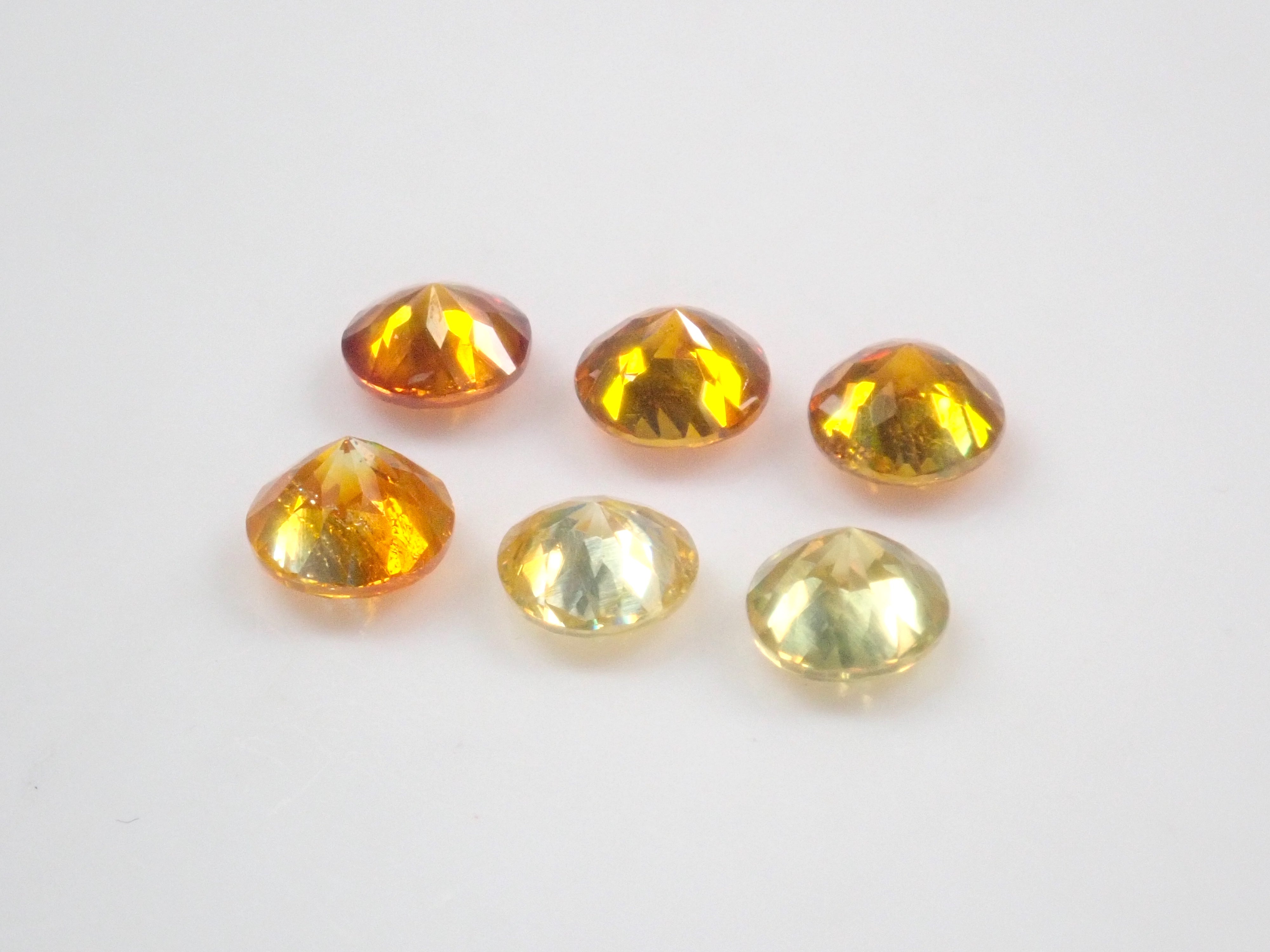 Spanish Sphalerite 1 stone loose (round cut, 4mm) {Multiple purchase discount available}