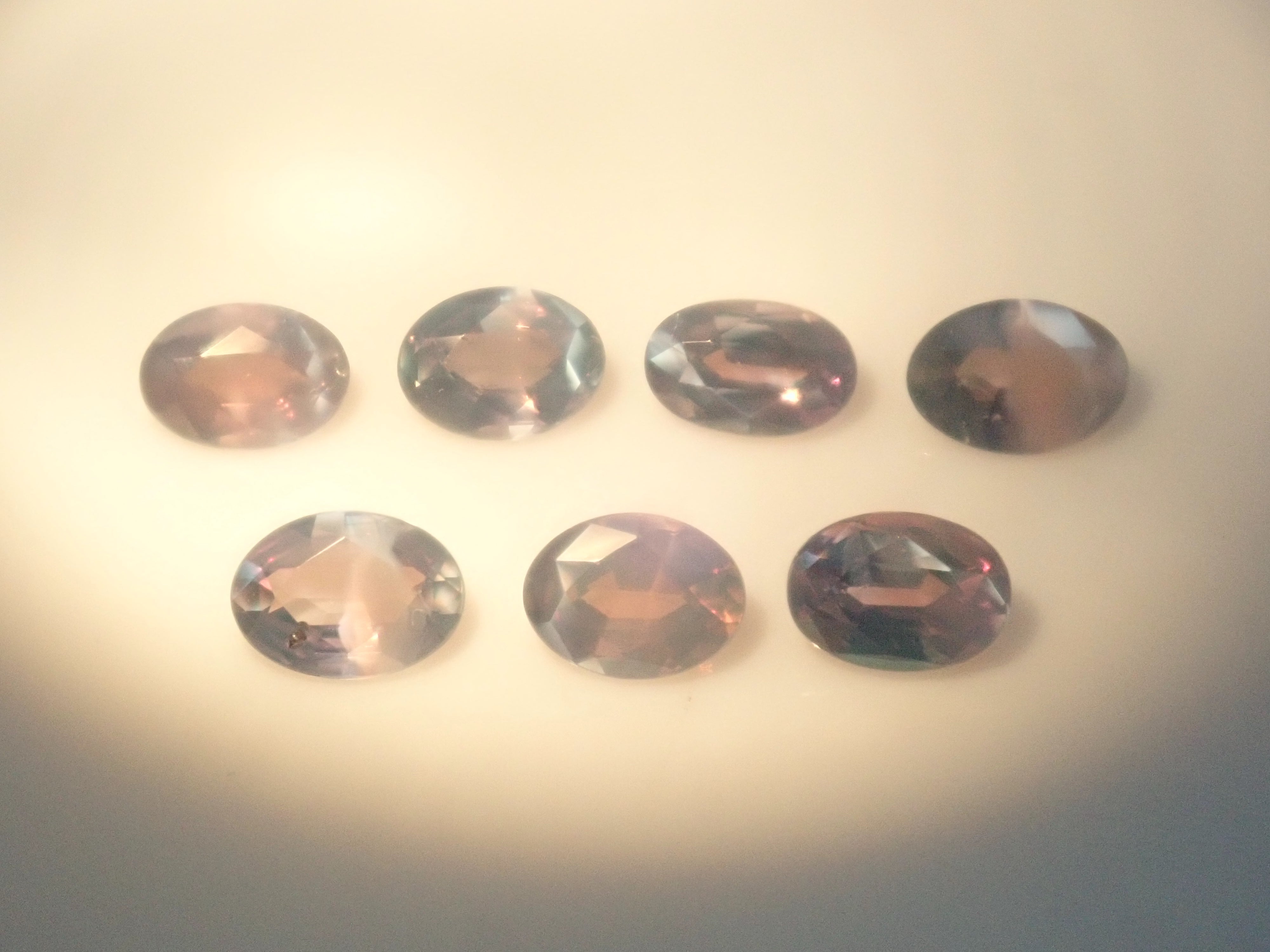 Limited 5 Stones: Synthetic Alexandrite Gacha (Princess Cut, 3.5-4.5mm) (Multi-Buy Discount Available)