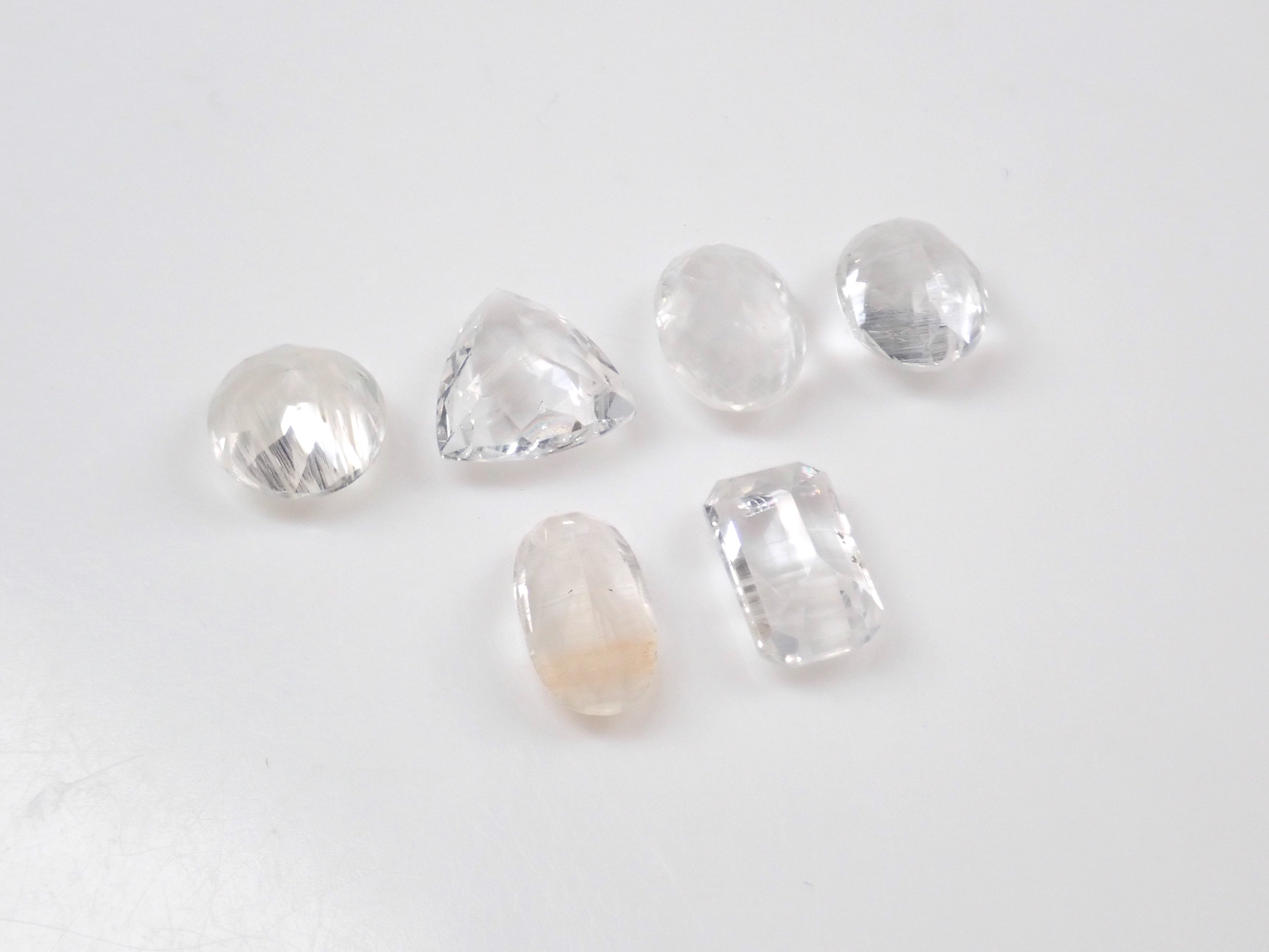 Limited to 6 stones: 1 loose Madagascar needle-in topaz (average 2.1 carats) Multiple purchase discounts available