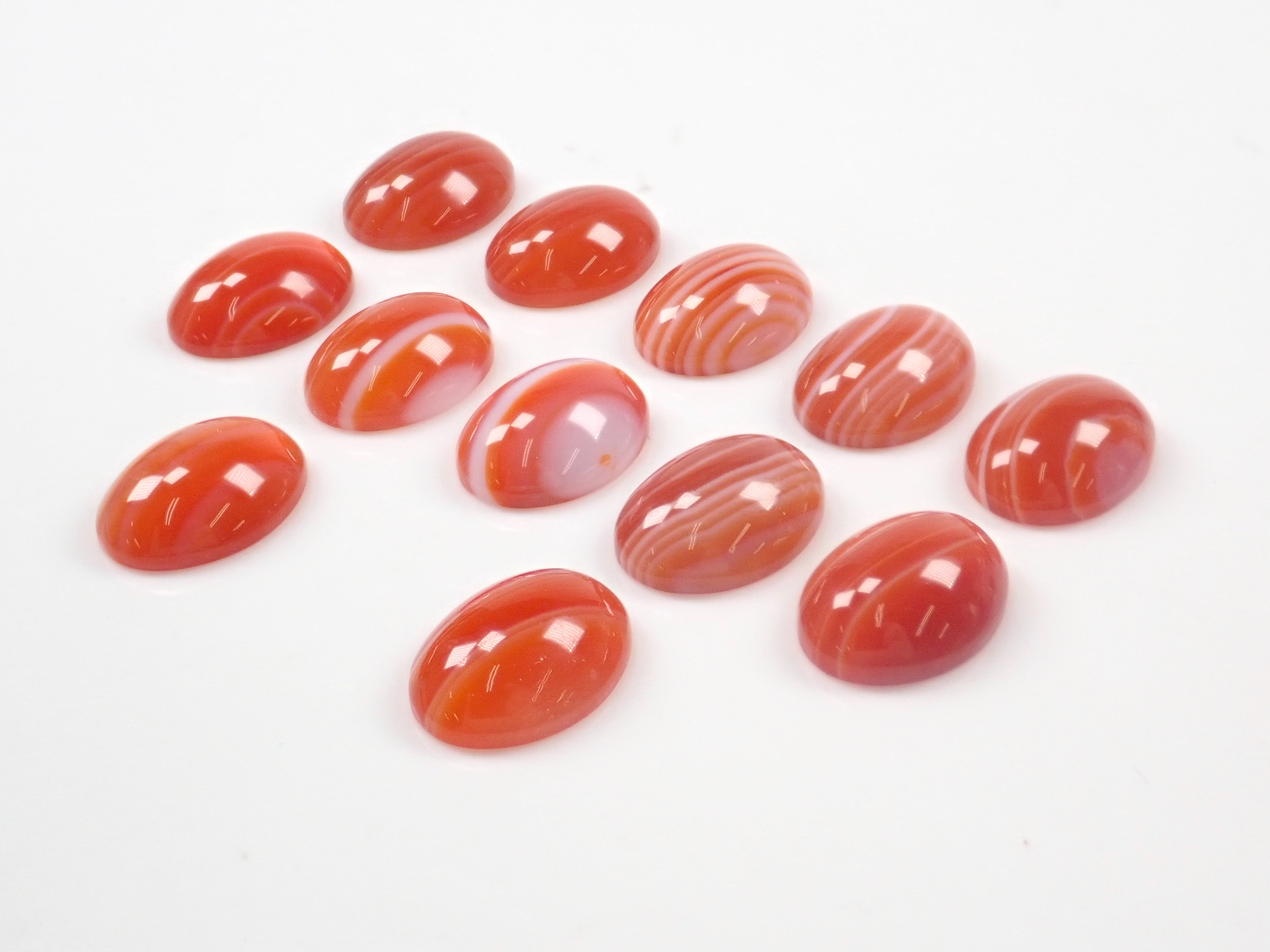 [On sale at 22:00 on 9/13] [Limited to 12 stones] August birthstone sardonyx (16 x 12 mm) 1 loose stone [Multiple purchase discounts available]