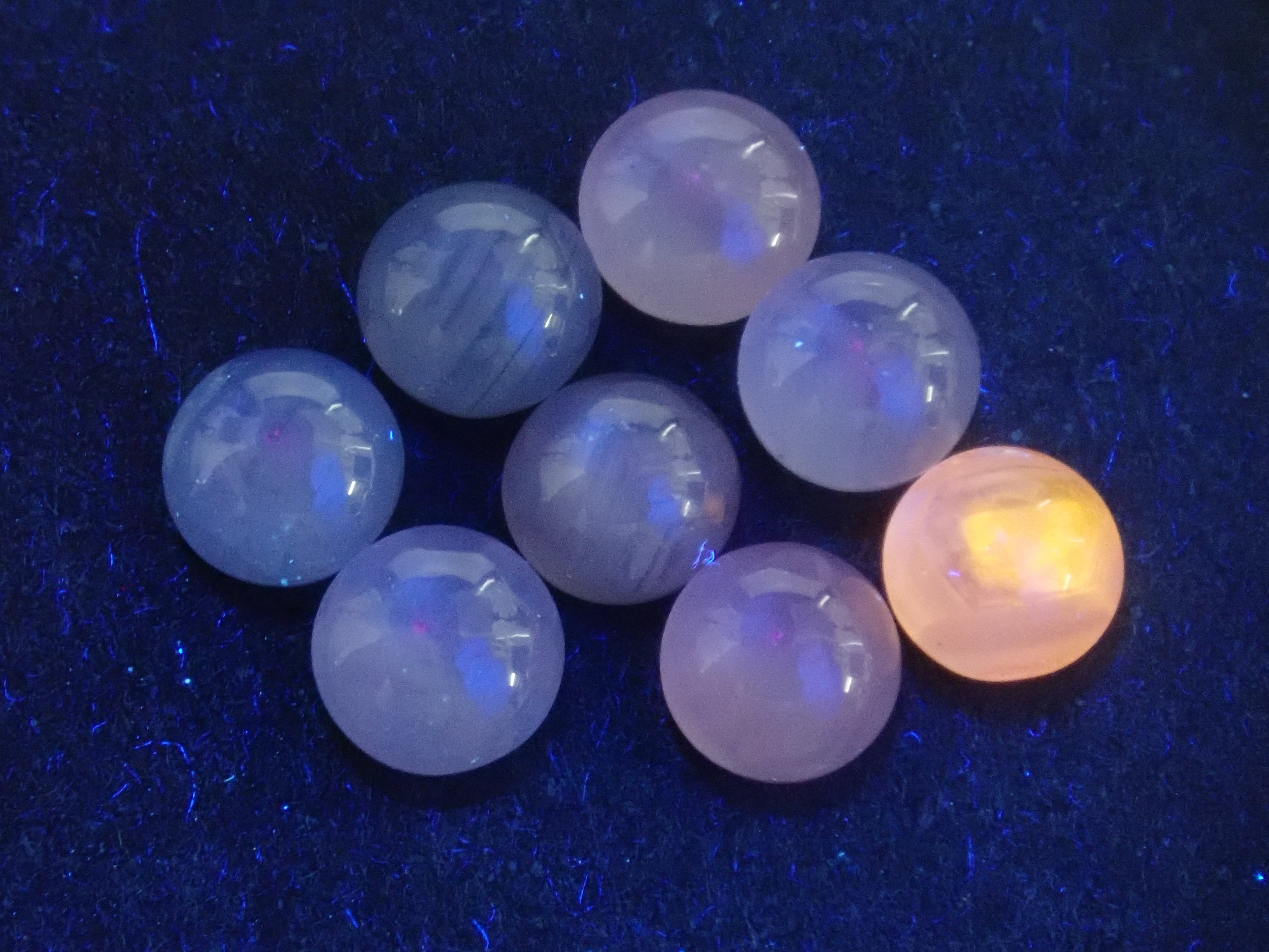 [On sale at 10pm on 6/22] {Limited to 8 stones} 1 loose star sapphire from Sri Lanka (5mm, round cabochon cut) {Multiple purchase discounts available}