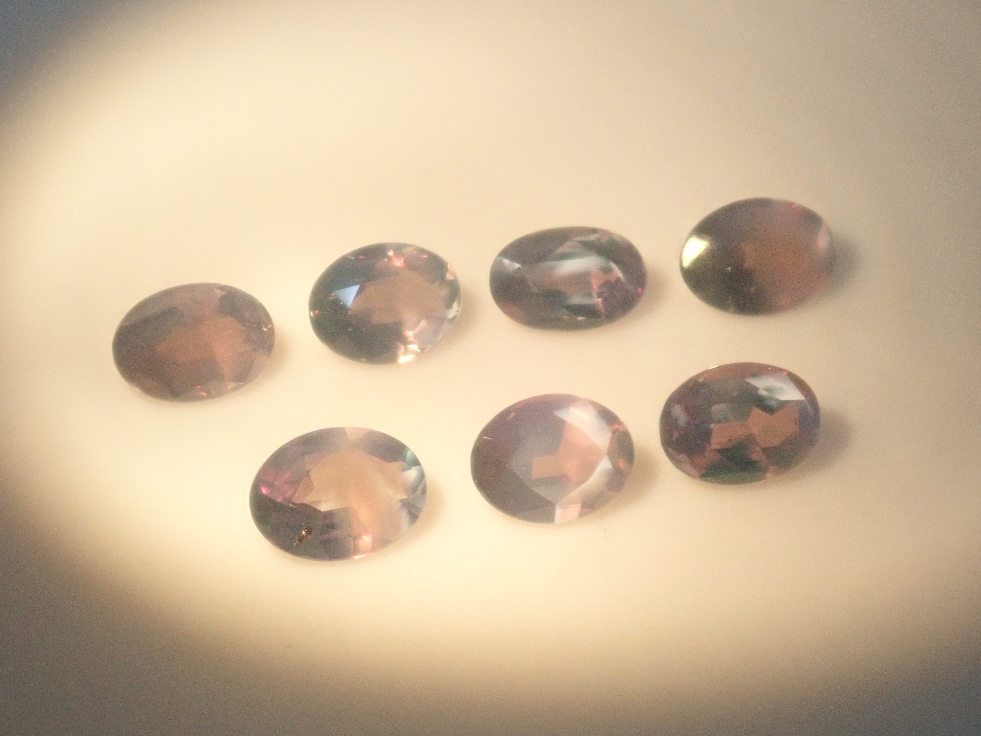 Limited 5 Stones: Synthetic Alexandrite Gacha (Princess Cut, 3.5-4.5mm) (Multi-Buy Discount Available)