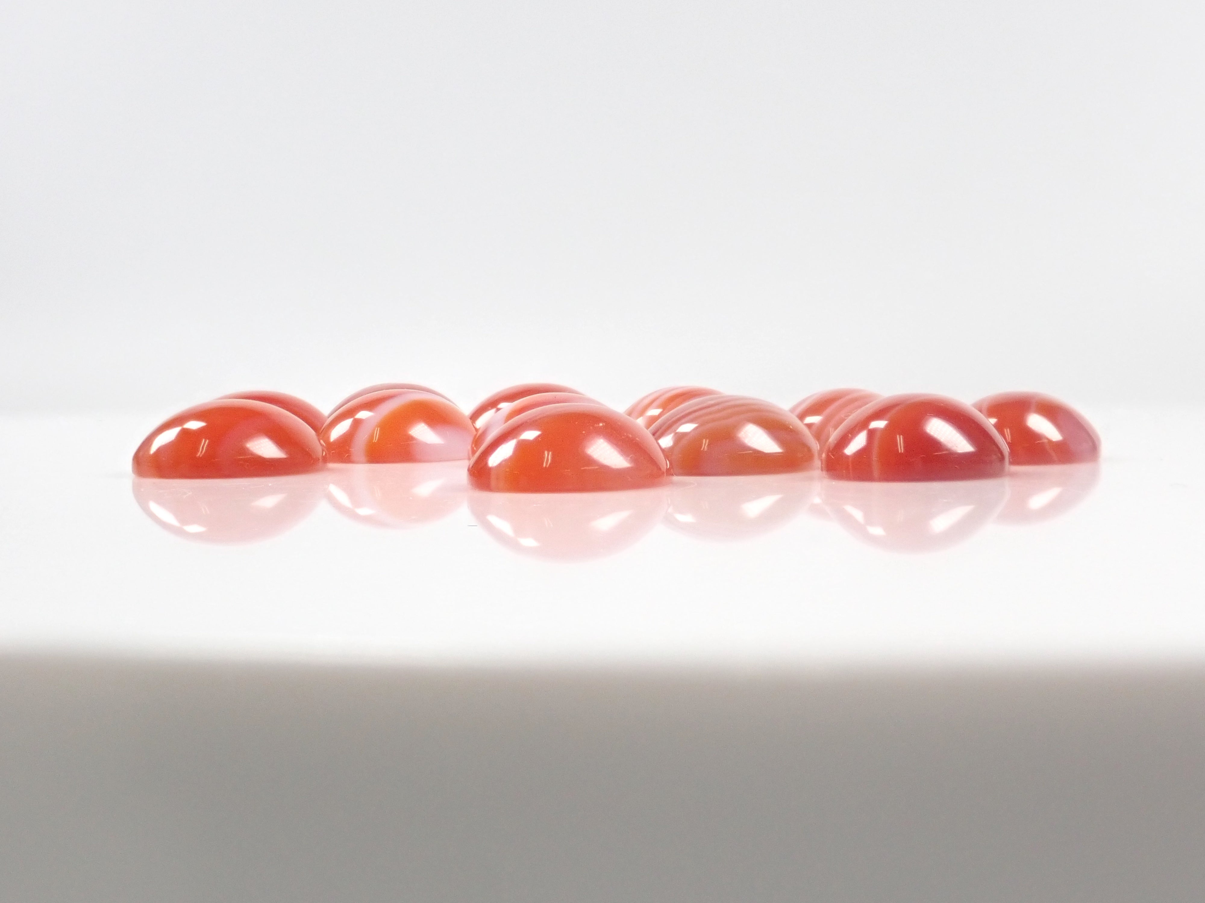 [On sale at 22:00 on 9/13] [Limited to 12 stones] August birthstone sardonyx (16 x 12 mm) 1 loose stone [Multiple purchase discounts available]