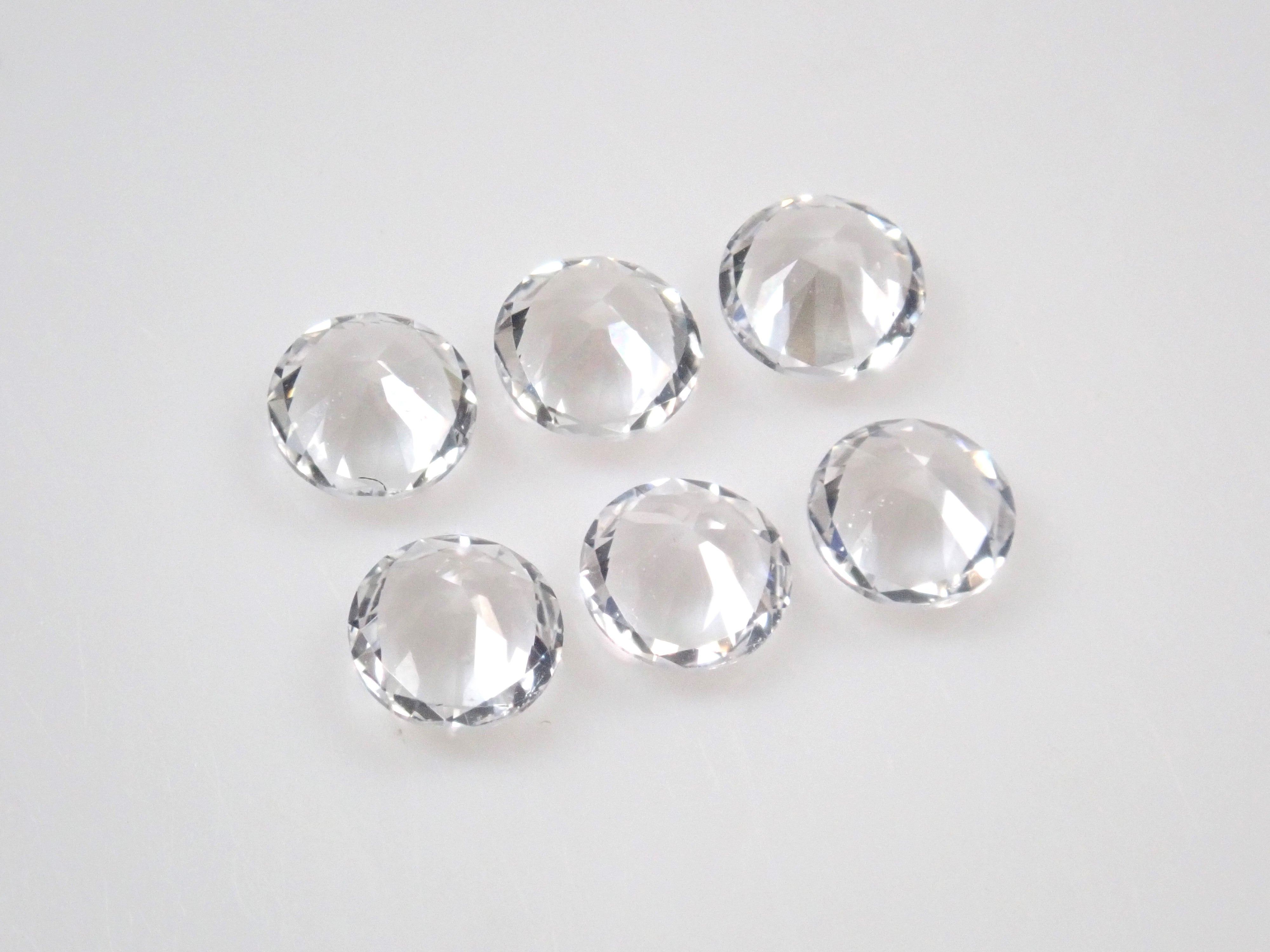 Limited to 6 stones: Russian phenakite (round cut, 3.3mm) 1 loose stone. Discounts available for multiple purchases.