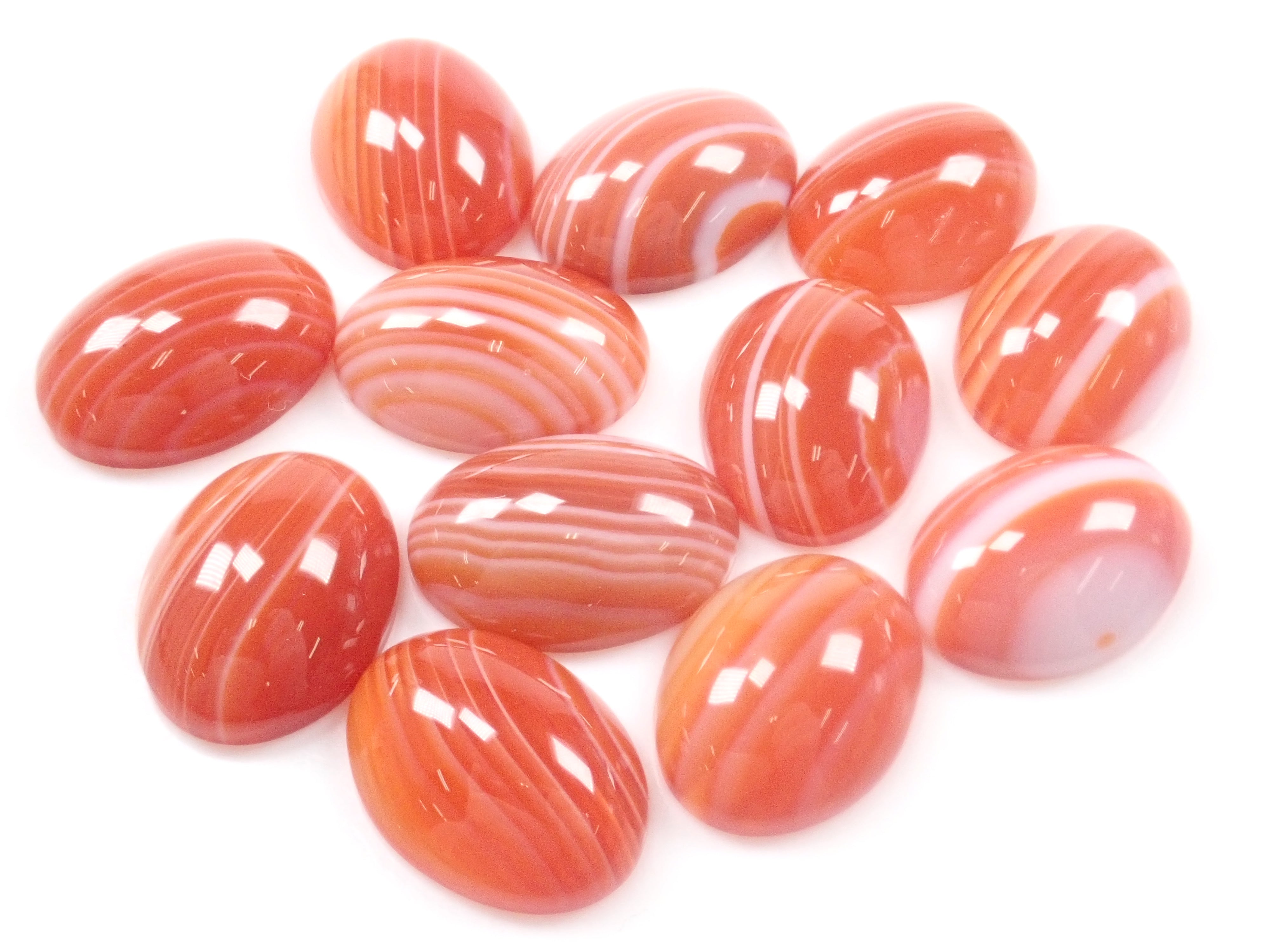 [On sale at 22:00 on 9/13] [Limited to 12 stones] August birthstone sardonyx (16 x 12 mm) 1 loose stone [Multiple purchase discounts available]