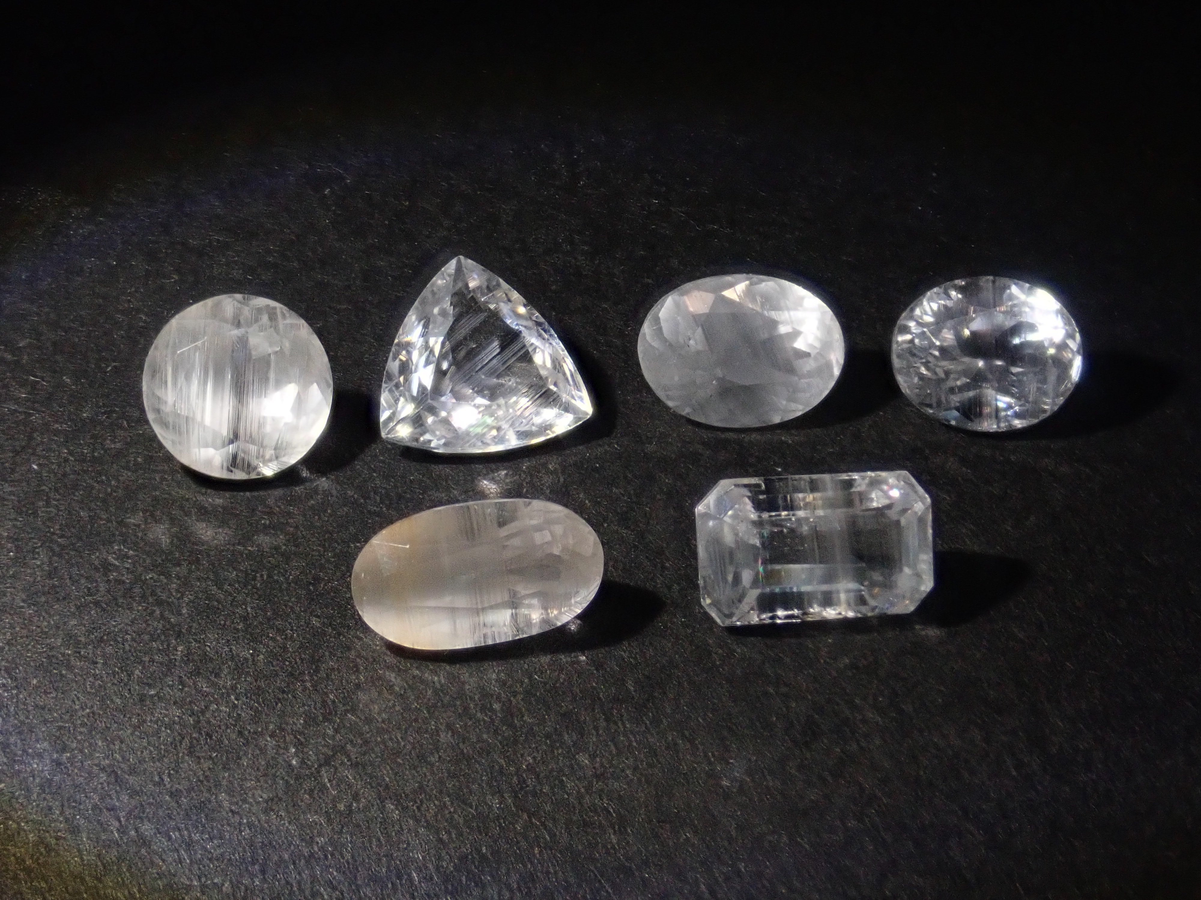 Limited to 6 stones: 1 loose Madagascar needle-in topaz (average 2.1 carats) Multiple purchase discounts available