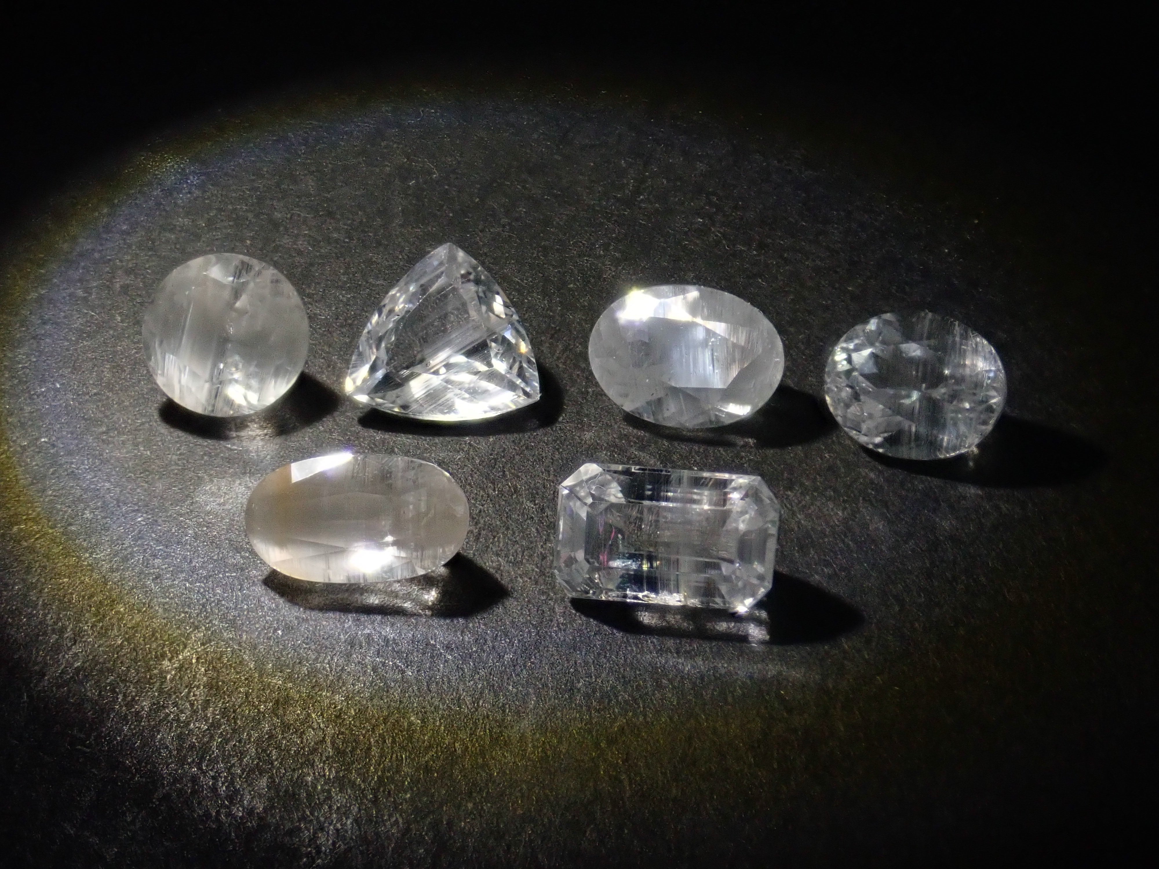 Limited to 6 stones: 1 loose Madagascar needle-in topaz (average 2.1 carats) Multiple purchase discounts available