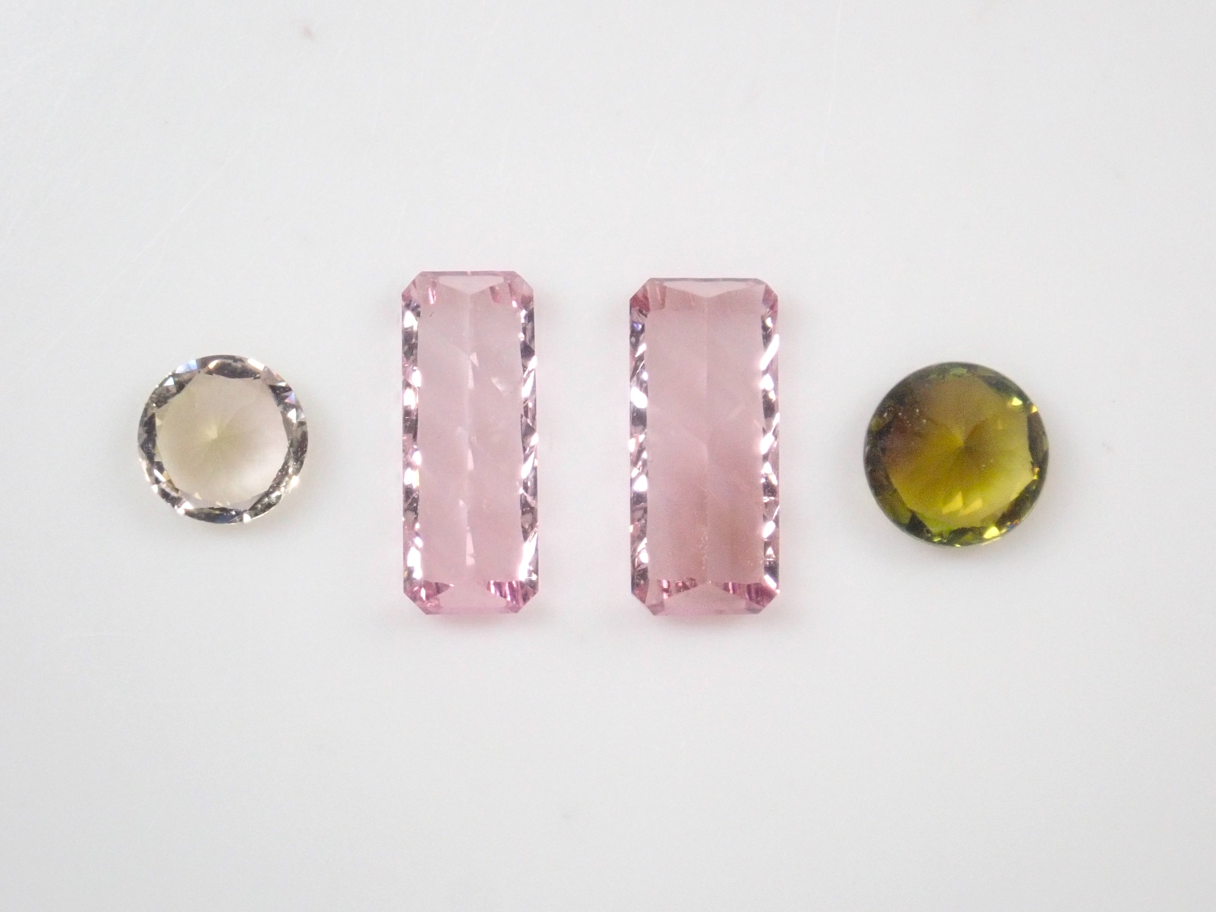 Limited to 4 stones Gem gacha💎 Tourmaline cut by American polisher KEN (for beginners) Multiple purchase discounts available