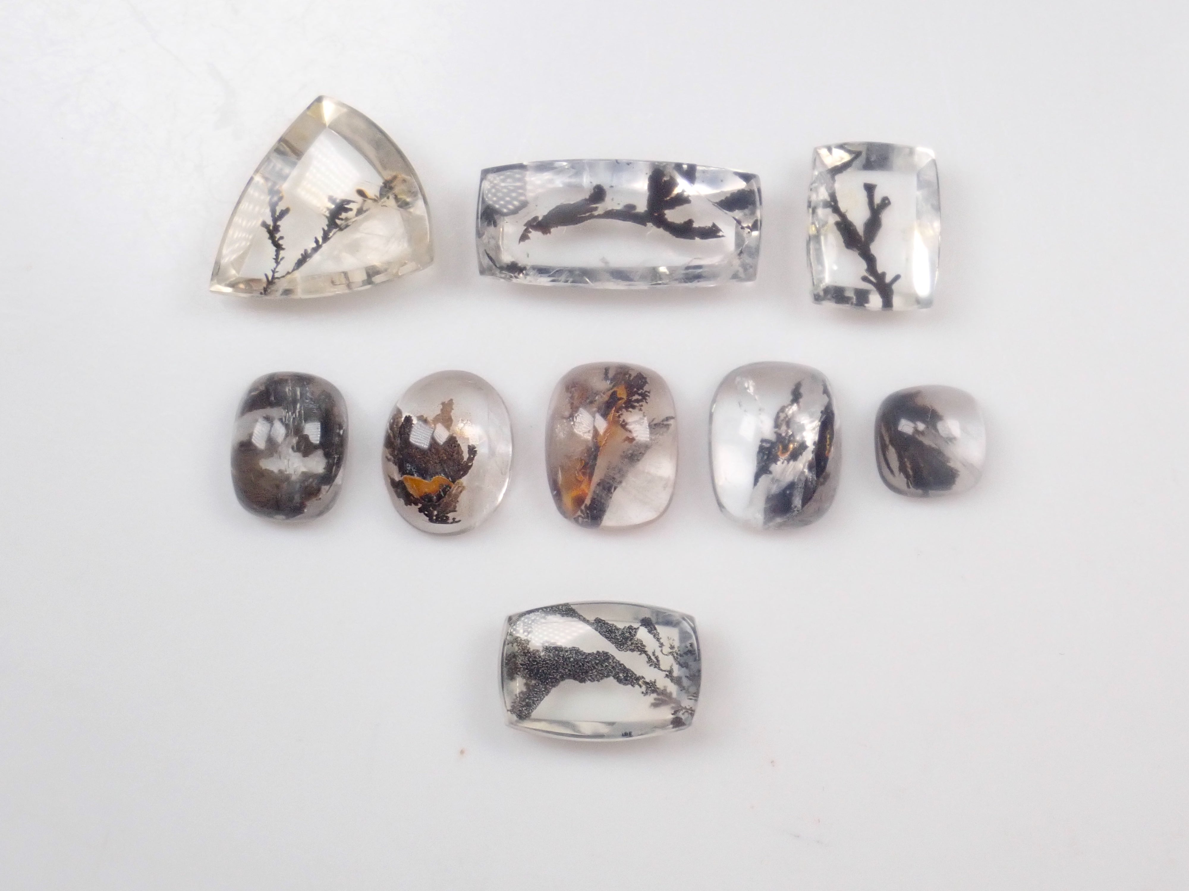 [On Sale / ] Limited to 11 Stones: Dendritic Quartz ① (including Koshu Precious Stone Cut) Gacha 1 Stone (Bonus Copper Rutile in Quartz 1 Stone) [Multiple Purchase Discounts Available]