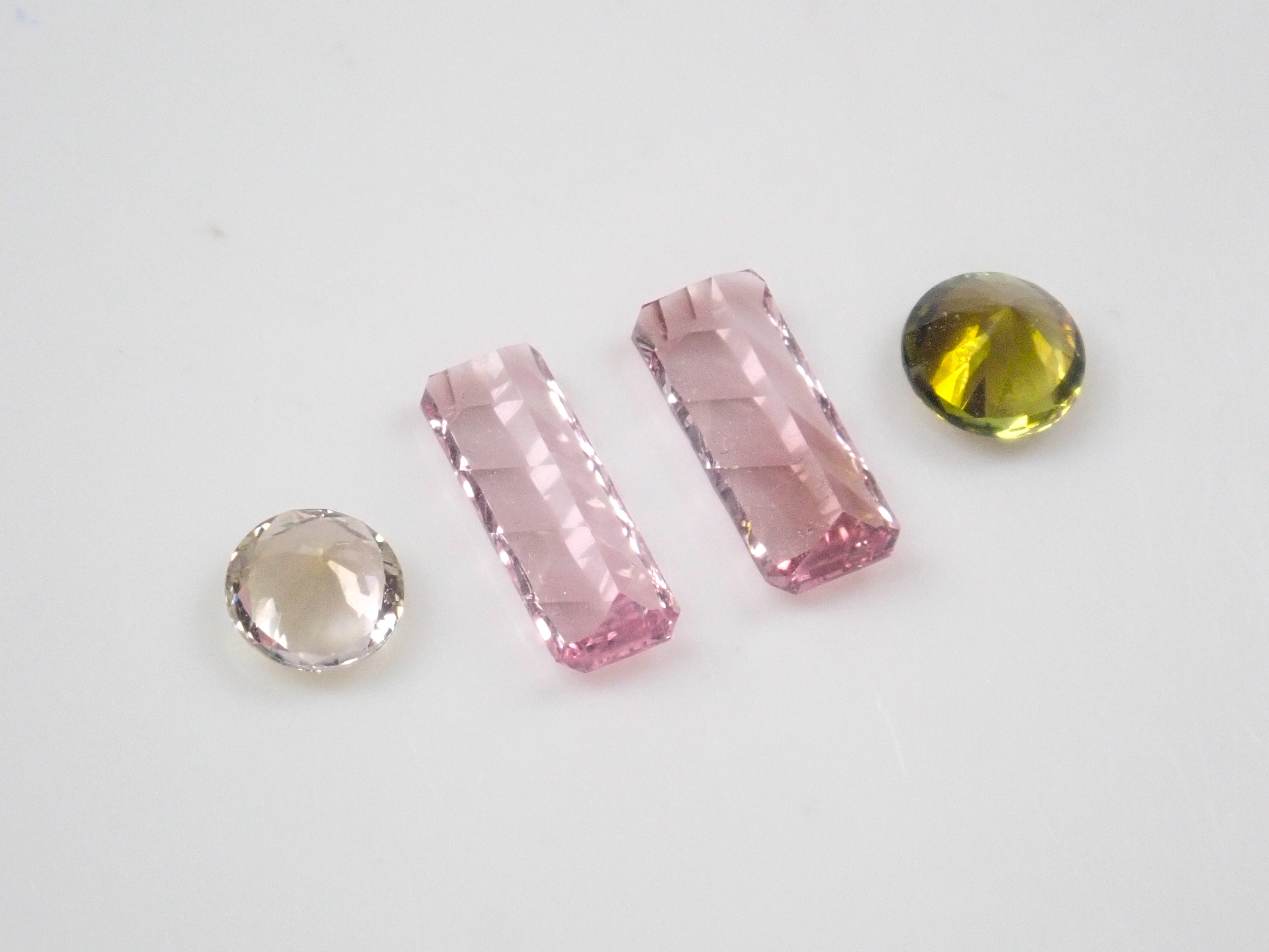 Limited to 4 stones Gem gacha💎 Tourmaline cut by American polisher KEN (for beginners) Multiple purchase discounts available