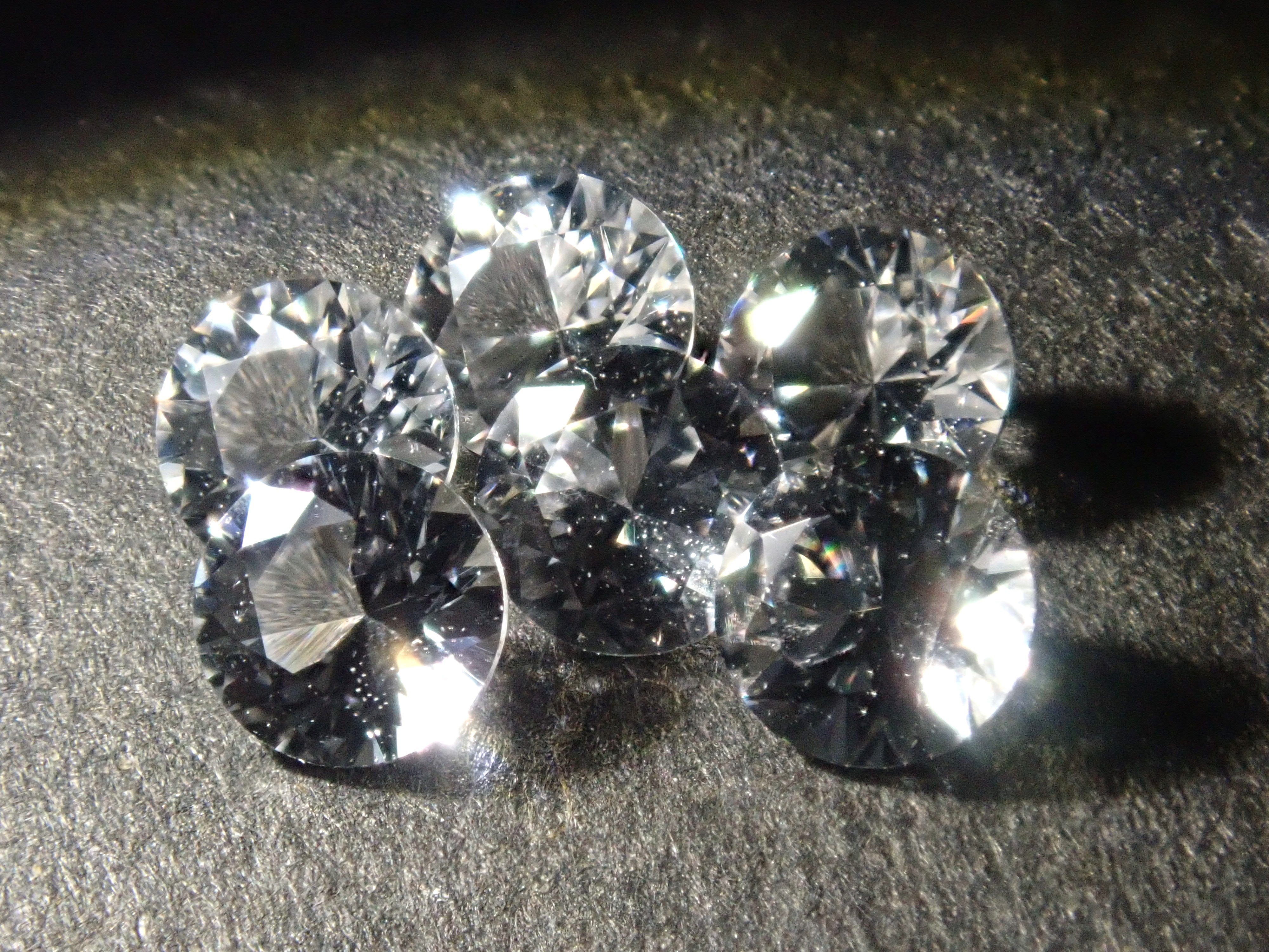 Limited to 6 stones: Russian phenakite (round cut, 3.3mm) 1 loose stone. Discounts available for multiple purchases.