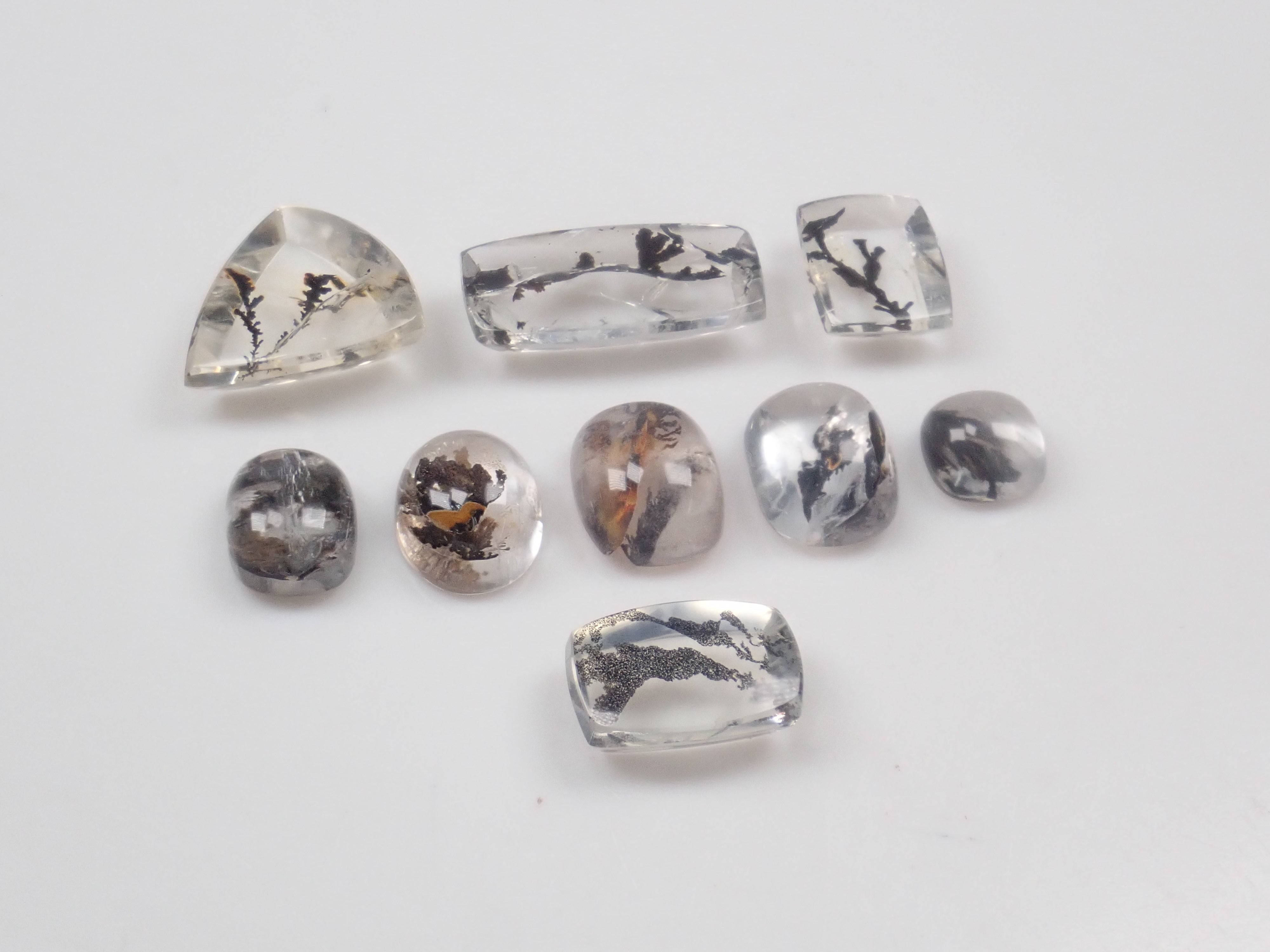 [On Sale / ] Limited to 11 Stones: Dendritic Quartz ① (including Koshu Precious Stone Cut) Gacha 1 Stone (Bonus Copper Rutile in Quartz 1 Stone) [Multiple Purchase Discounts Available]