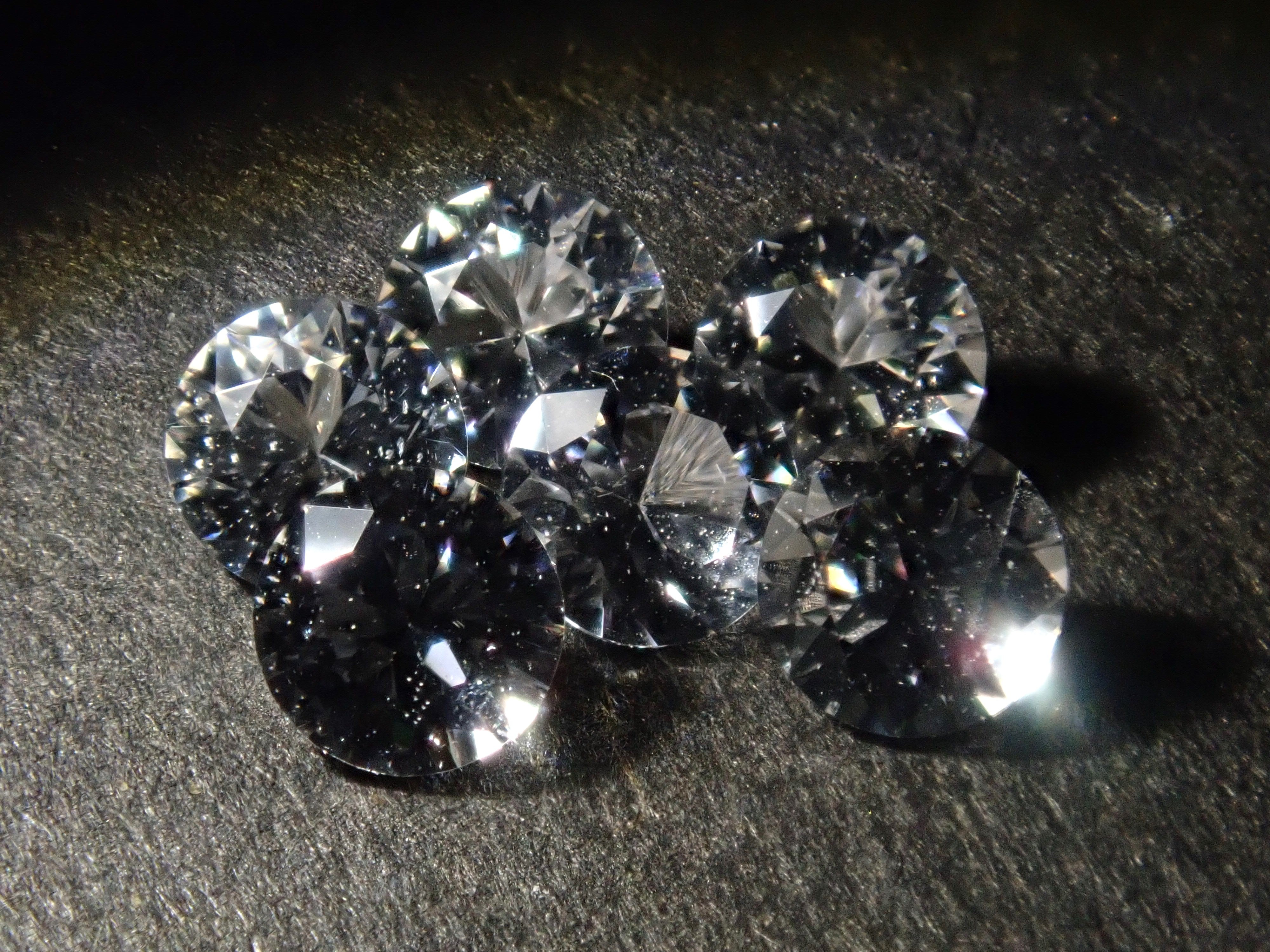 Limited to 6 stones: Russian phenakite (round cut, 3.3mm) 1 loose stone. Discounts available for multiple purchases.