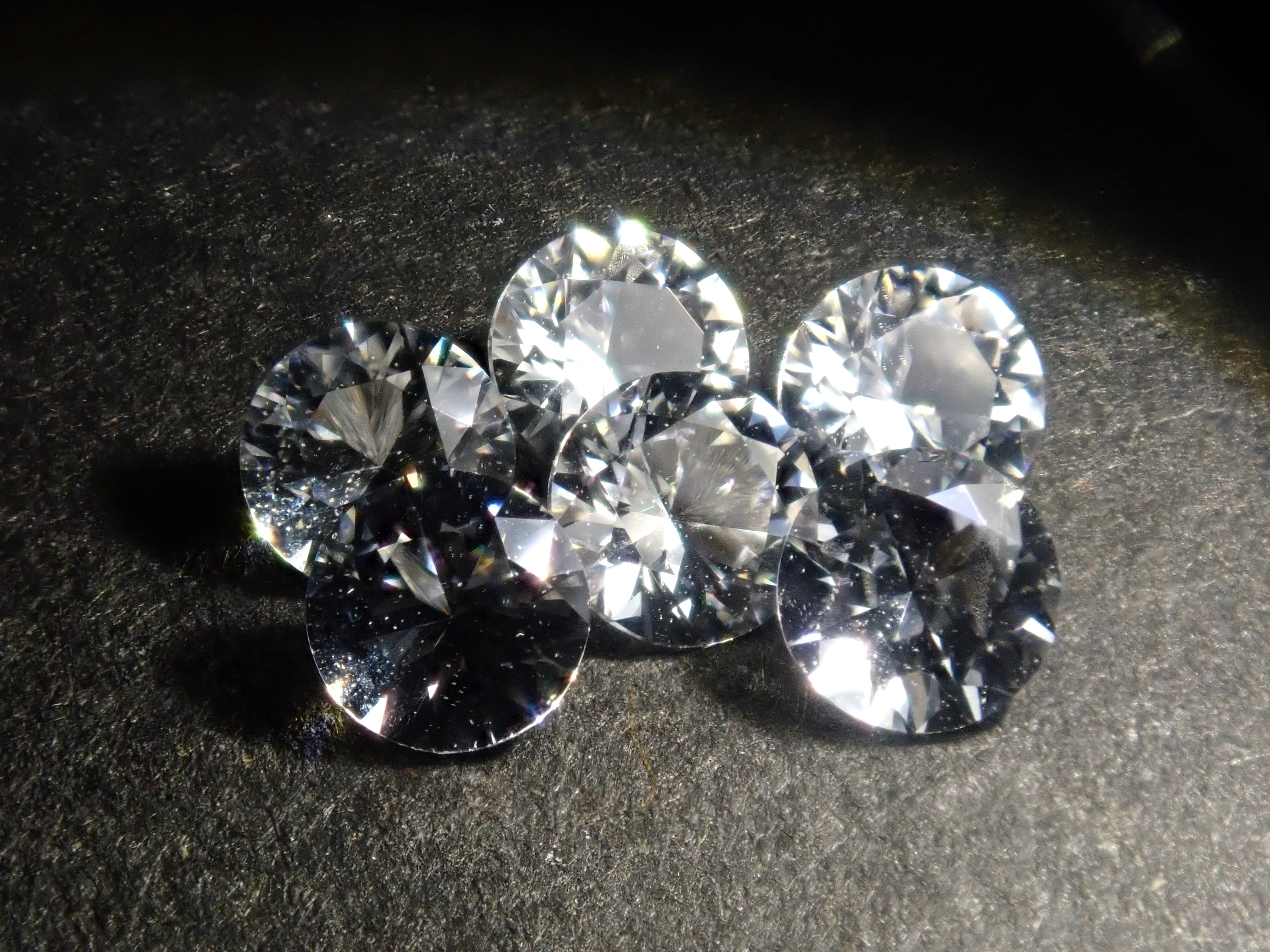 Limited to 6 stones: Russian phenakite (round cut, 3.3mm) 1 loose stone. Discounts available for multiple purchases.