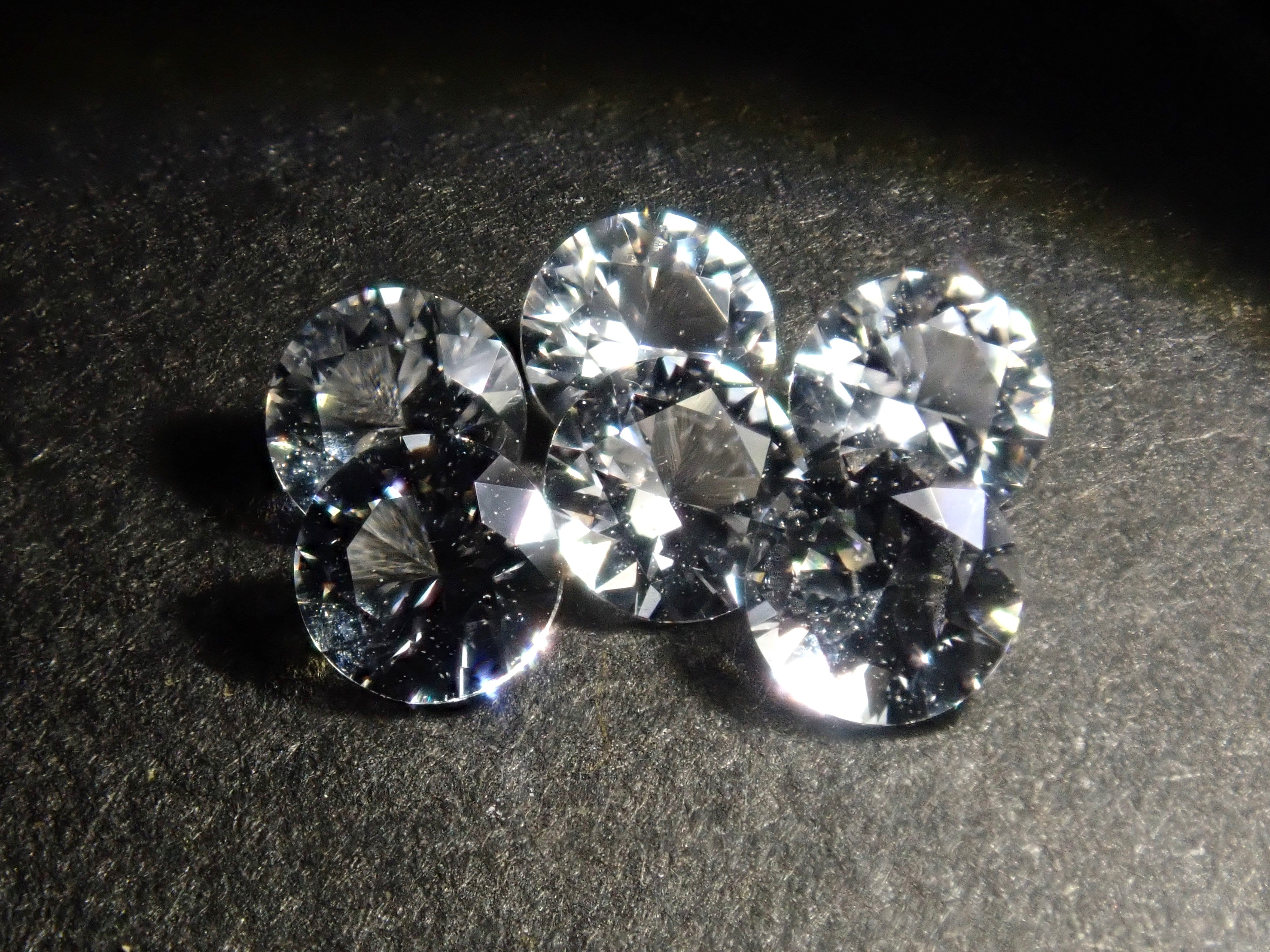 Limited to 6 stones: Russian phenakite (round cut, 3.3mm) 1 loose stone. Discounts available for multiple purchases.