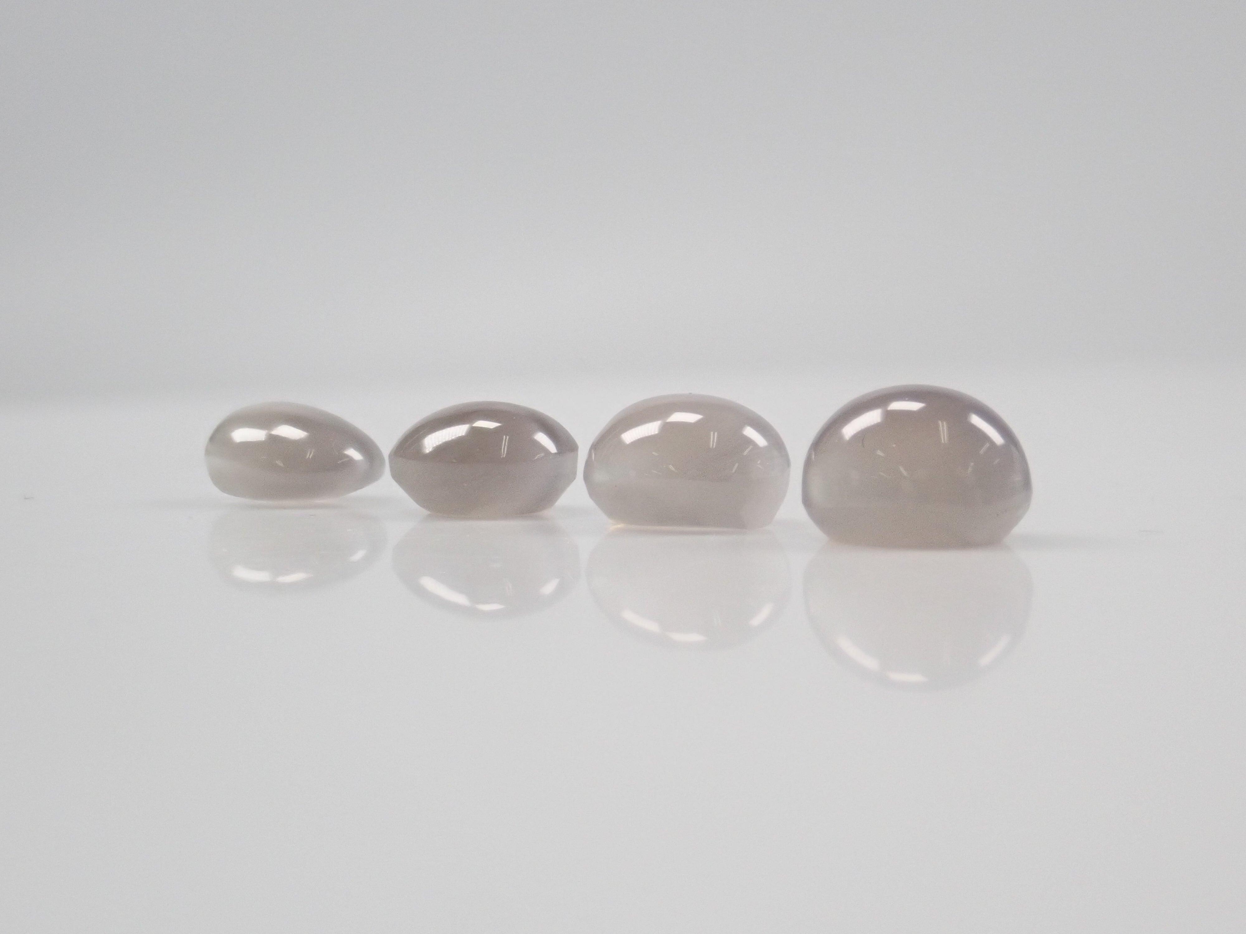 Limited to 8 stones: 1 Indian Sillimanite Cat's Eye Loose Stone (9 x 7 mm) Multiple purchase discounts available