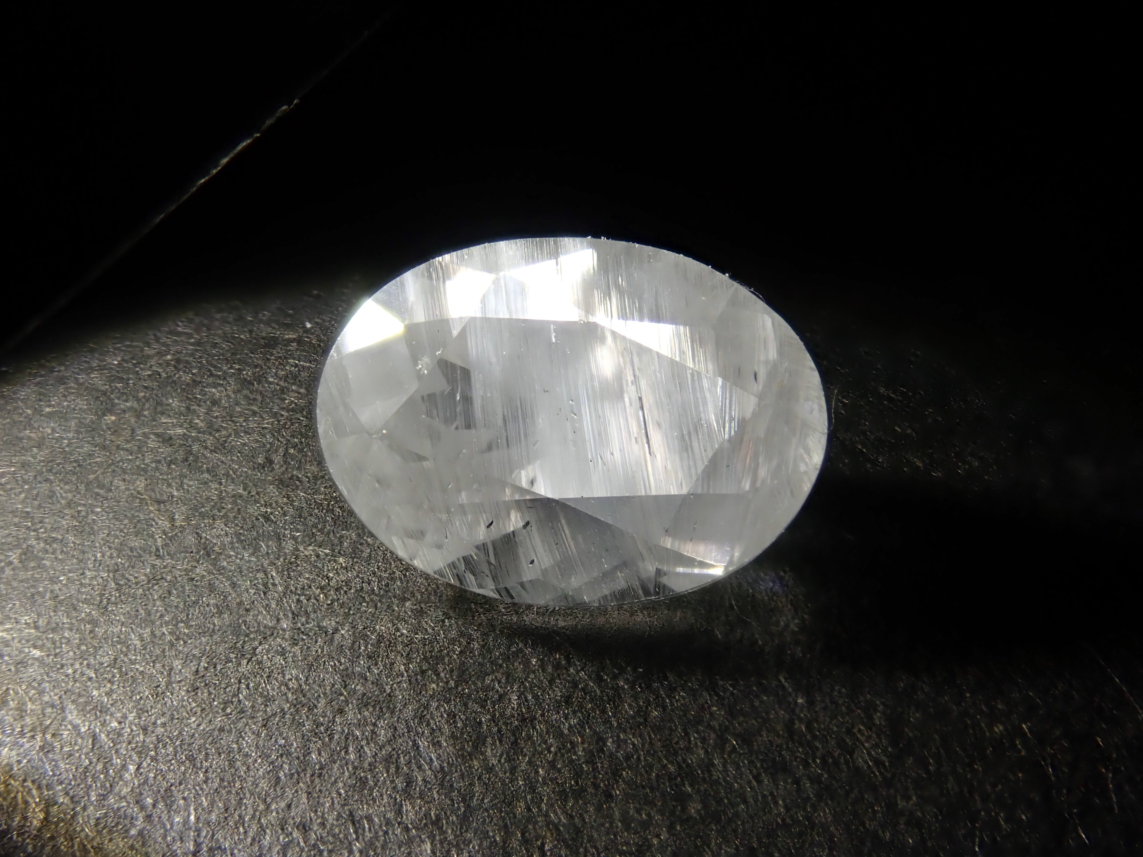 Limited to 6 stones: 1 loose Madagascar needle-in topaz (average 2.1 carats) Multiple purchase discounts available