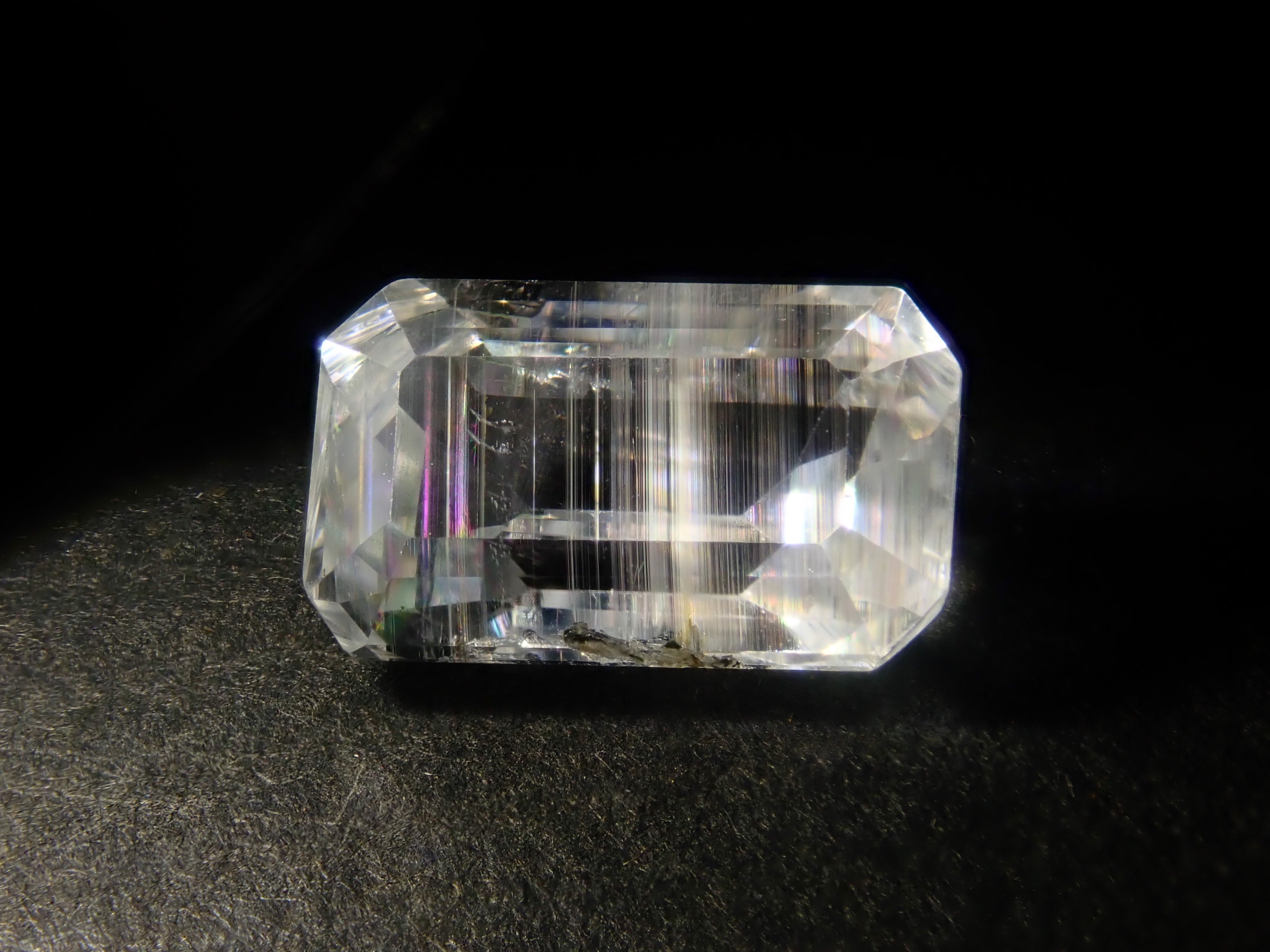 Limited to 6 stones: 1 loose Madagascar needle-in topaz (average 2.1 carats) Multiple purchase discounts available