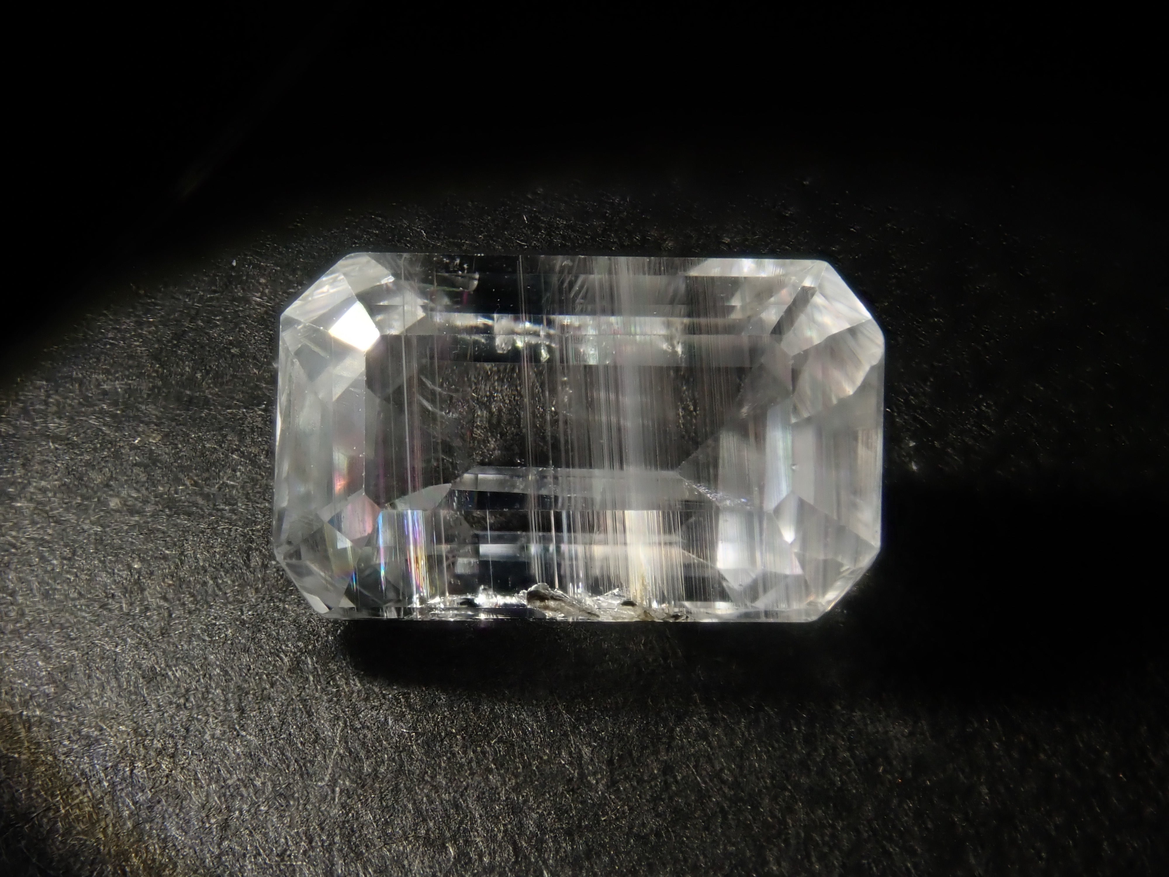 Limited to 6 stones: 1 loose Madagascar needle-in topaz (average 2.1 carats) Multiple purchase discounts available