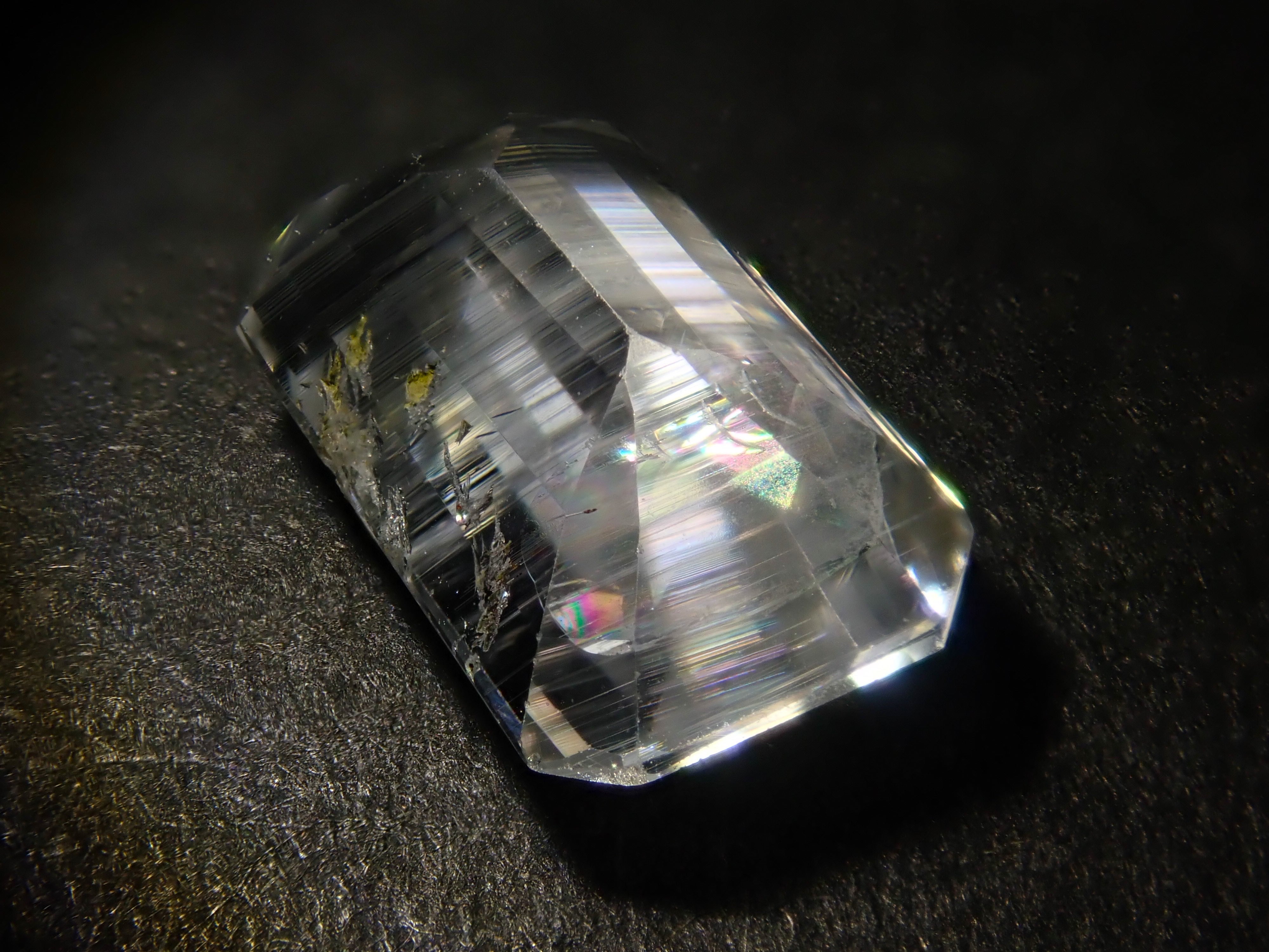 Limited to 6 stones: 1 loose Madagascar needle-in topaz (average 2.1 carats) Multiple purchase discounts available