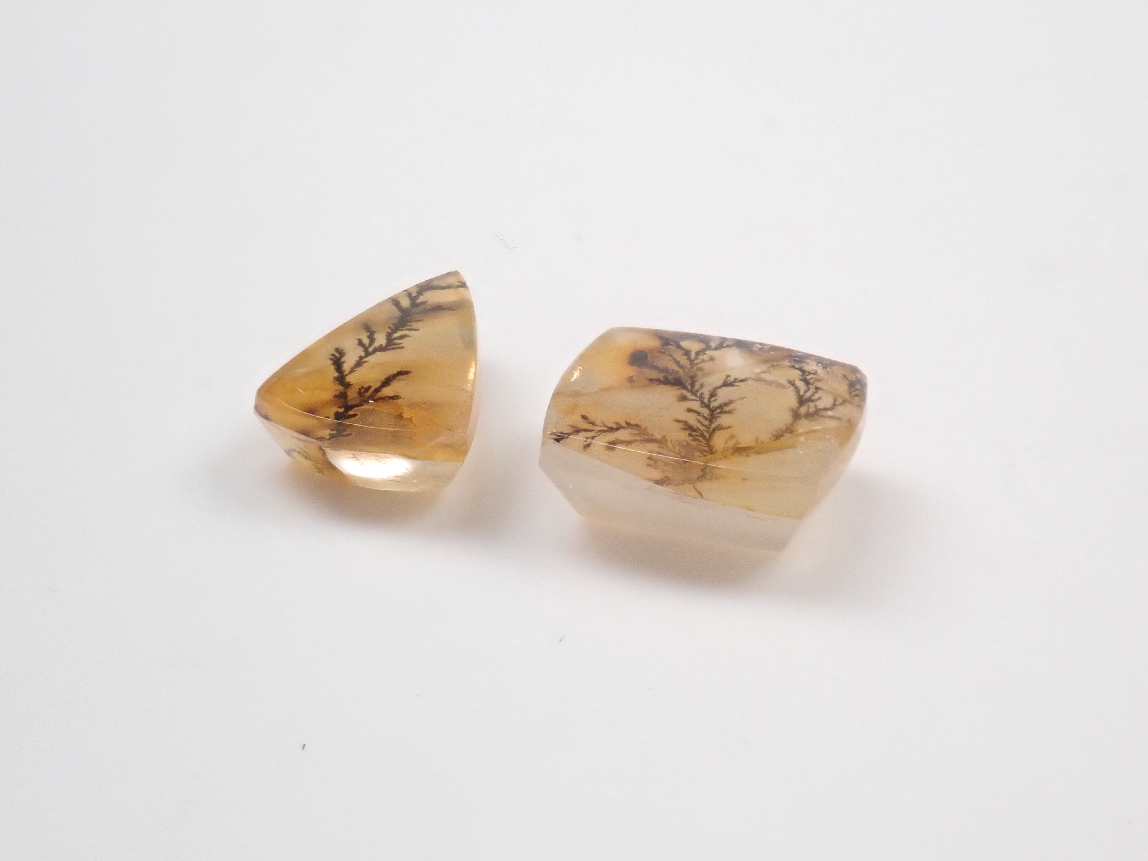 [On sale at 10pm on 2/22] {Limited to 2 stones} {New in Tucson} 1 loose Brazilian dendritic quartz stone (average 2.6ct) {Multiple purchase discounts available}