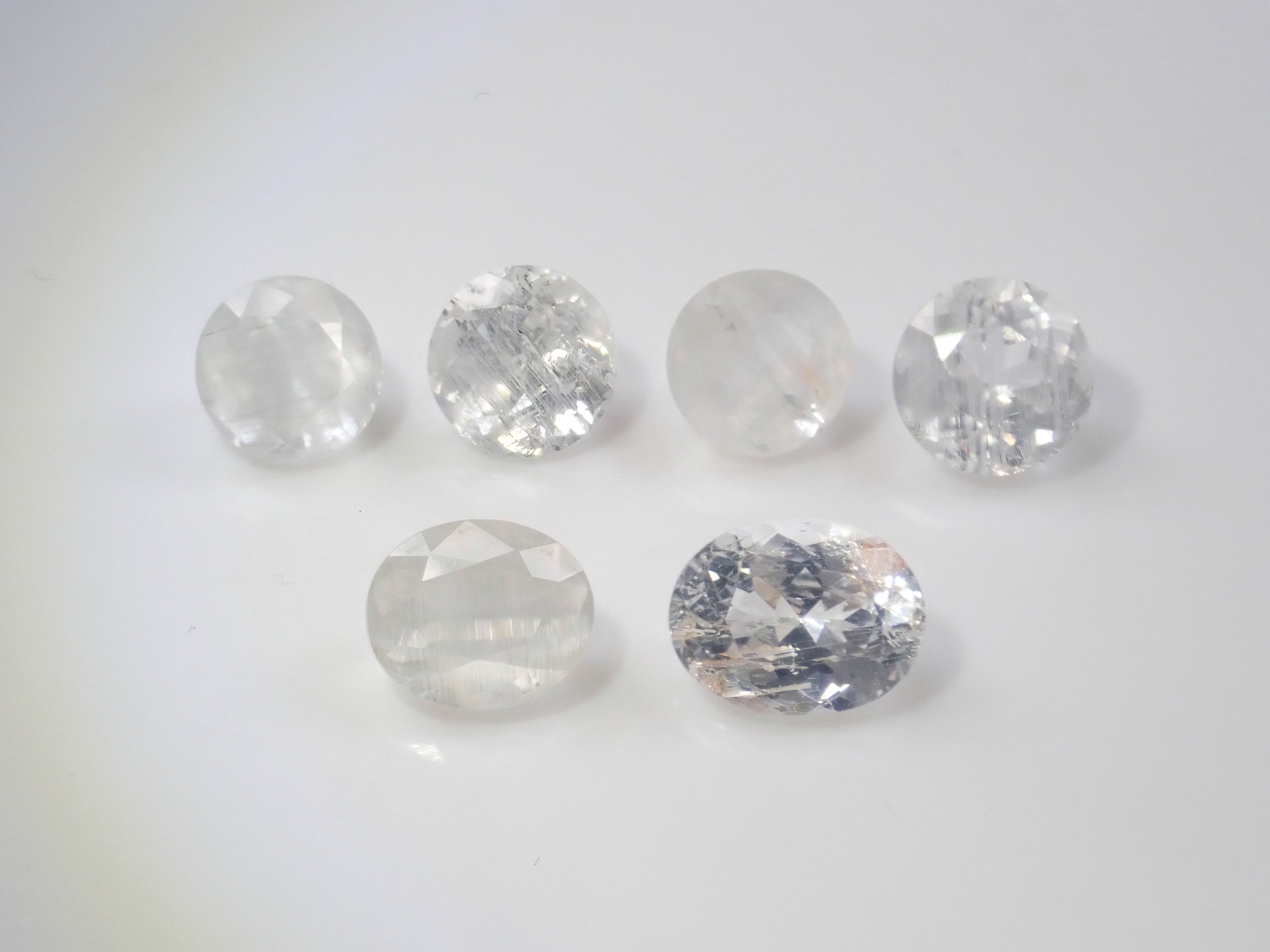 Limited to 6 stones: 1 loose Madagascar needle-in topaz (average 1.8 carats) Multiple purchase discounts available