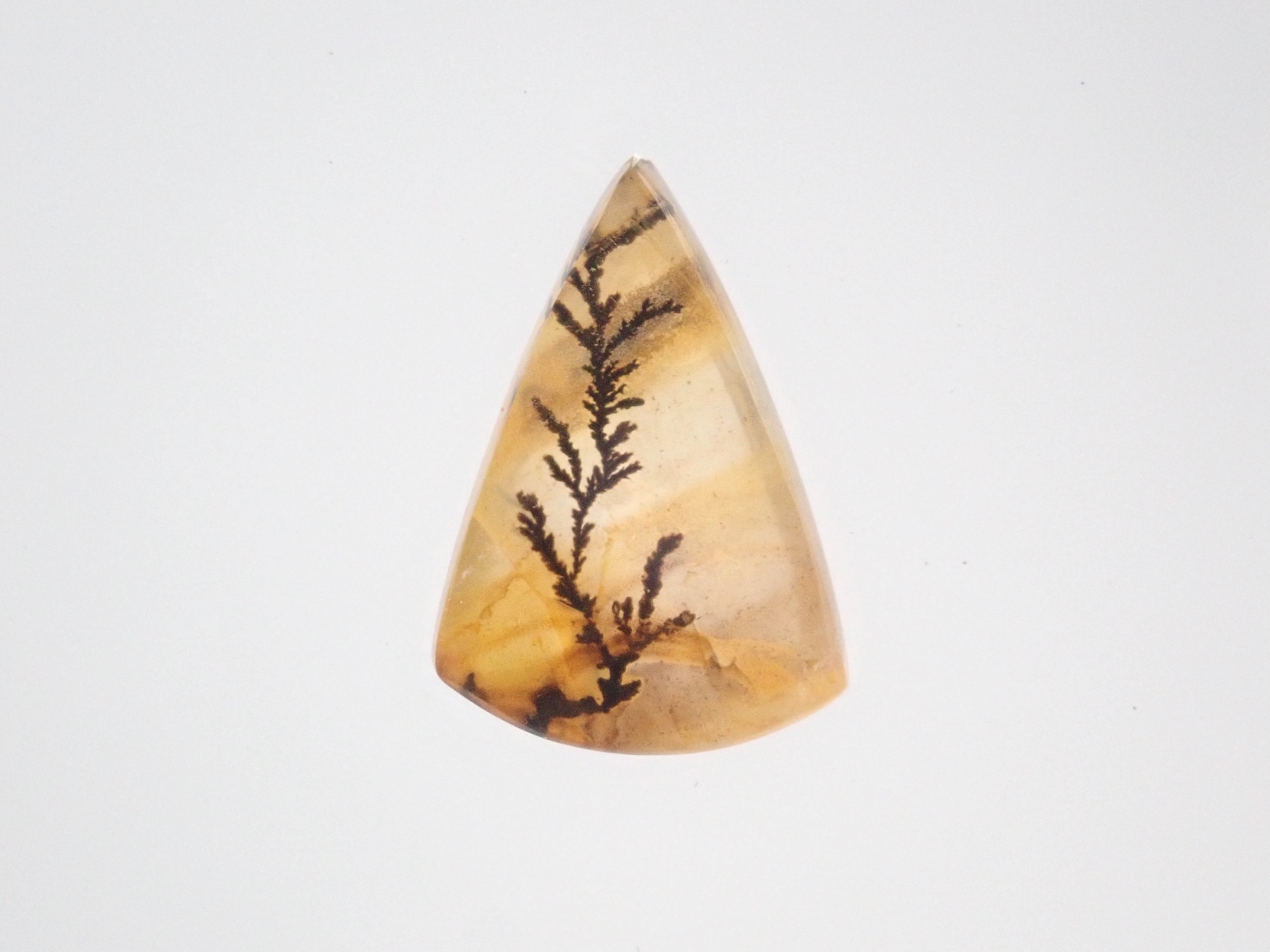 [On sale at 10pm on 2/22] {Limited to 2 stones} {New in Tucson} 1 loose Brazilian dendritic quartz stone (average 2.6ct) {Multiple purchase discounts available}