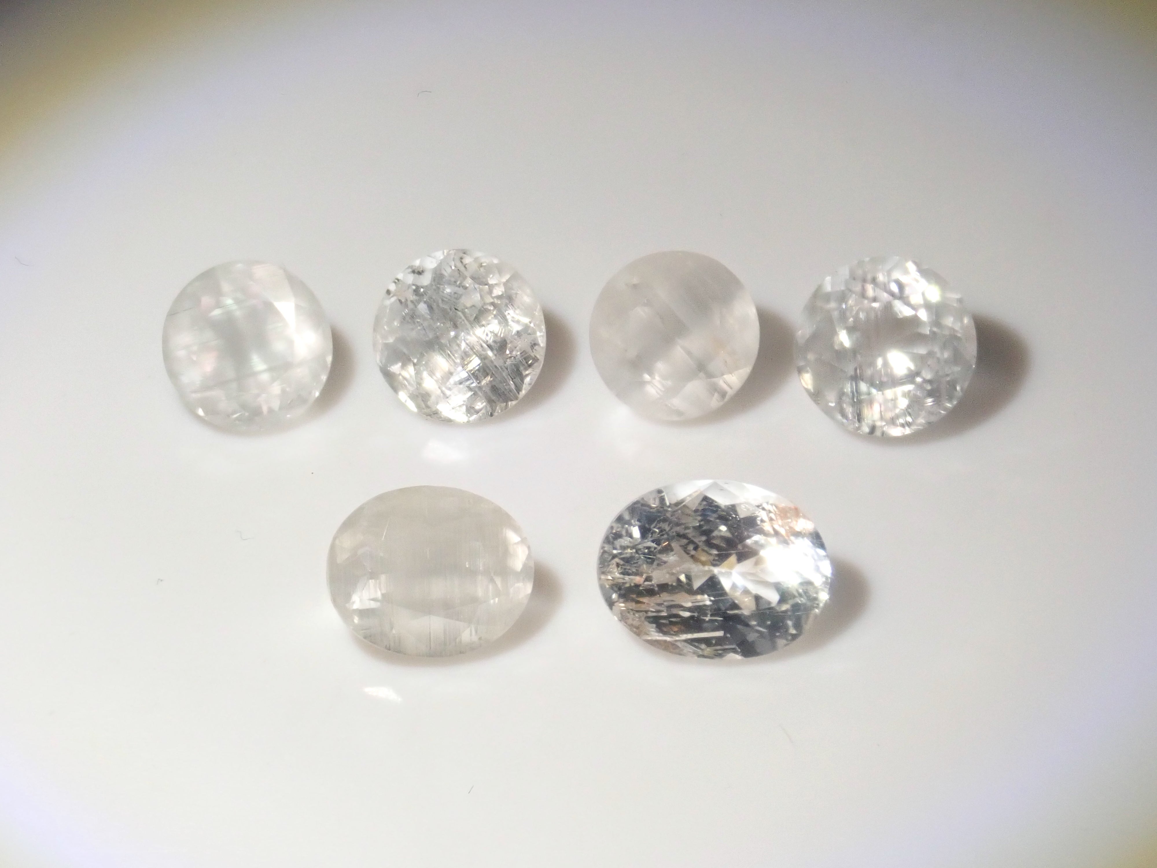 Limited to 6 stones: 1 loose Madagascar needle-in topaz (average 1.8 carats) Multiple purchase discounts available