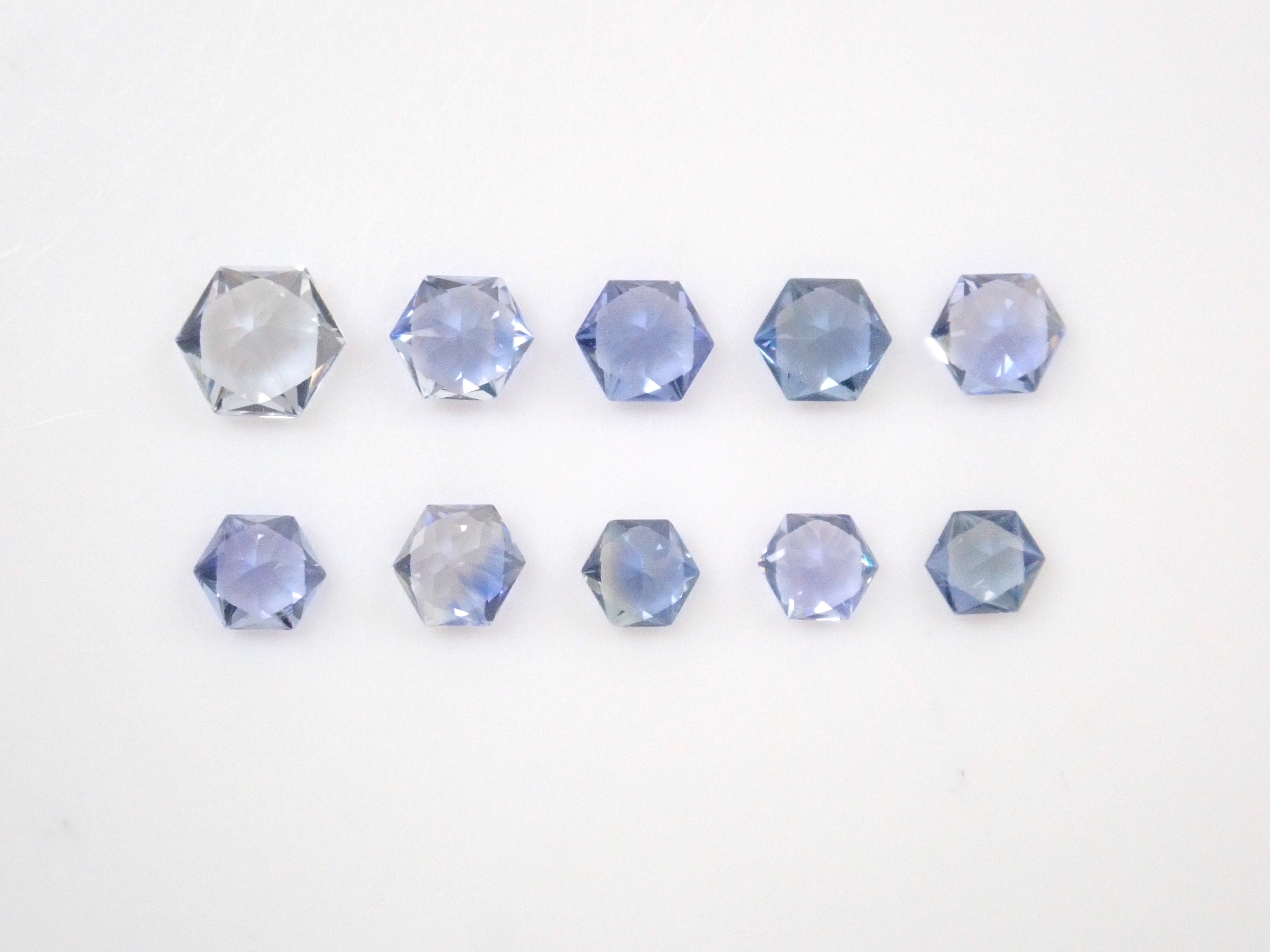 {Only one left} Sapphire Gacha💎 Sri Lankan Blue Sapphire (Hexagonal Cut) 1 Loose Stone {Multiple Purchase Discounts Available}