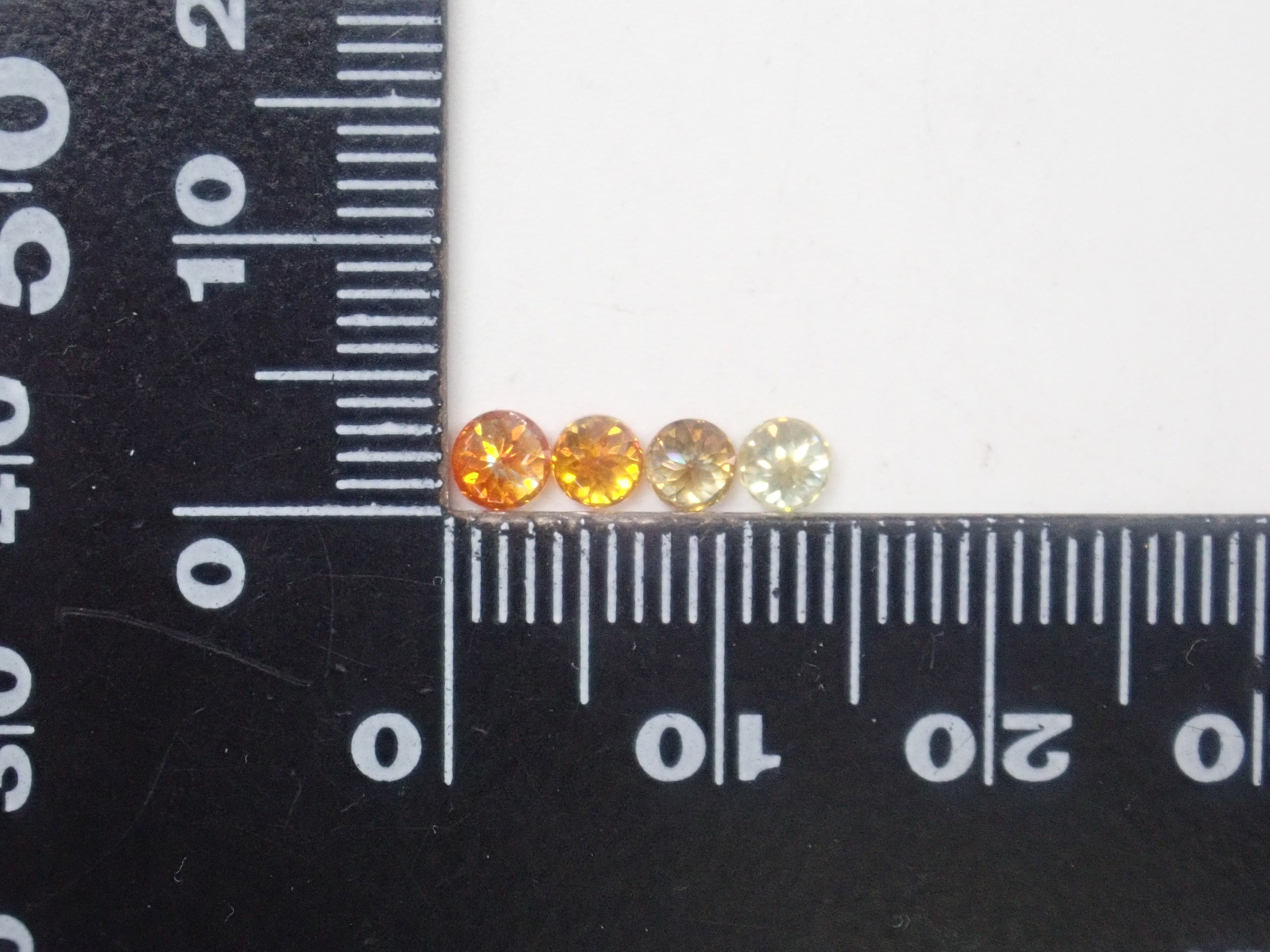 Limited to 4 stones: 1 loose sphalerite stone from Spain (round cut, 3.5mm) Multiple purchase discounts available