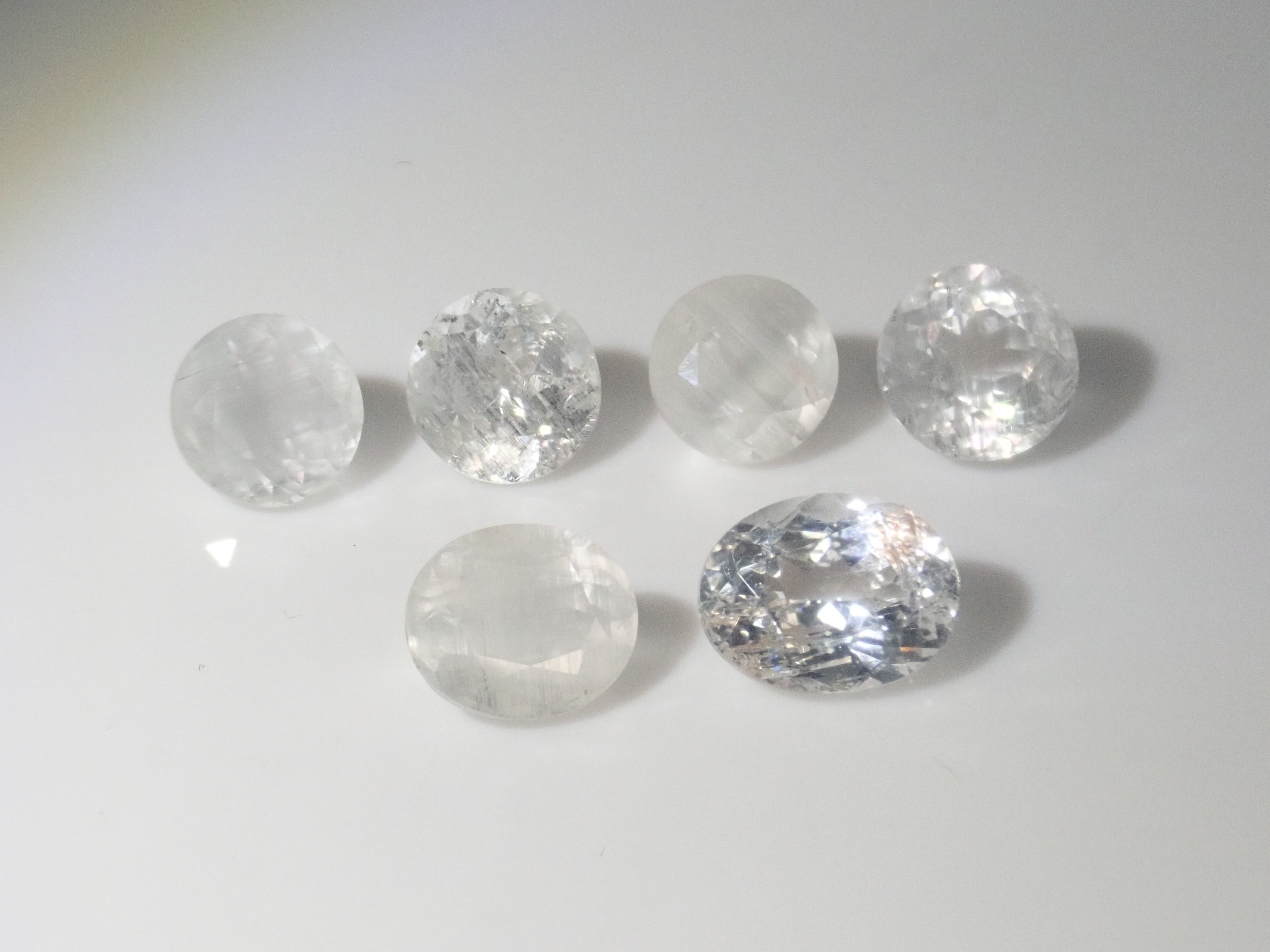 Limited to 6 stones: 1 loose Madagascar needle-in topaz (average 1.8 carats) Multiple purchase discounts available